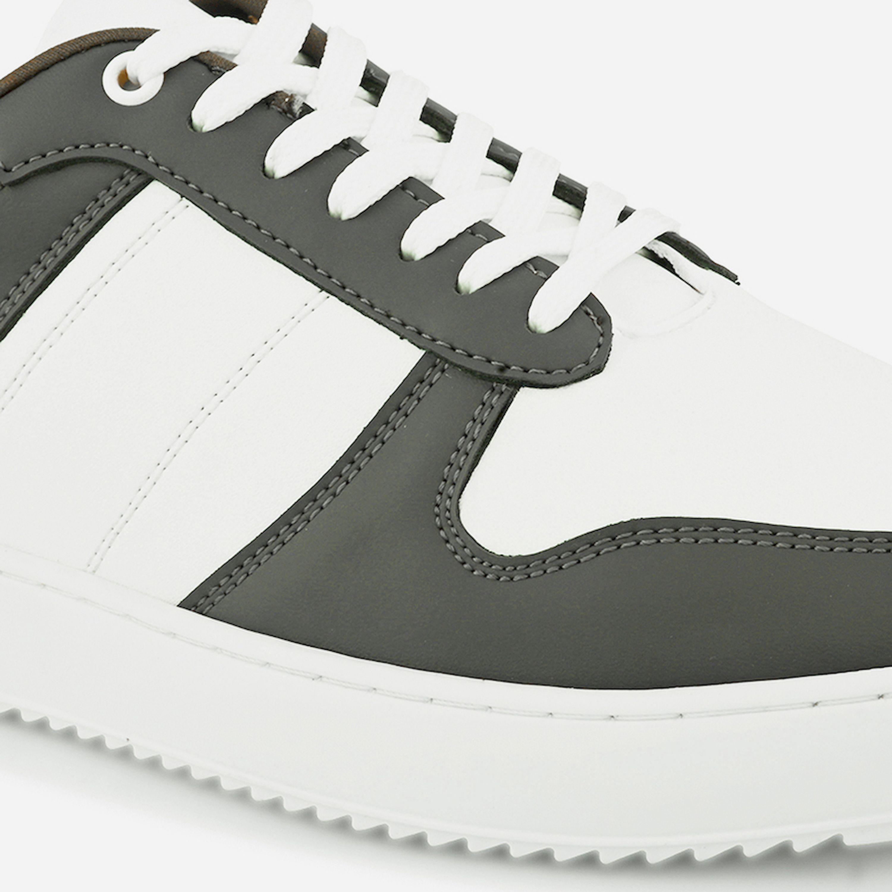 Styli Color Block Lace Up Basket Sneakers-men-shoes-sneakers-image-5