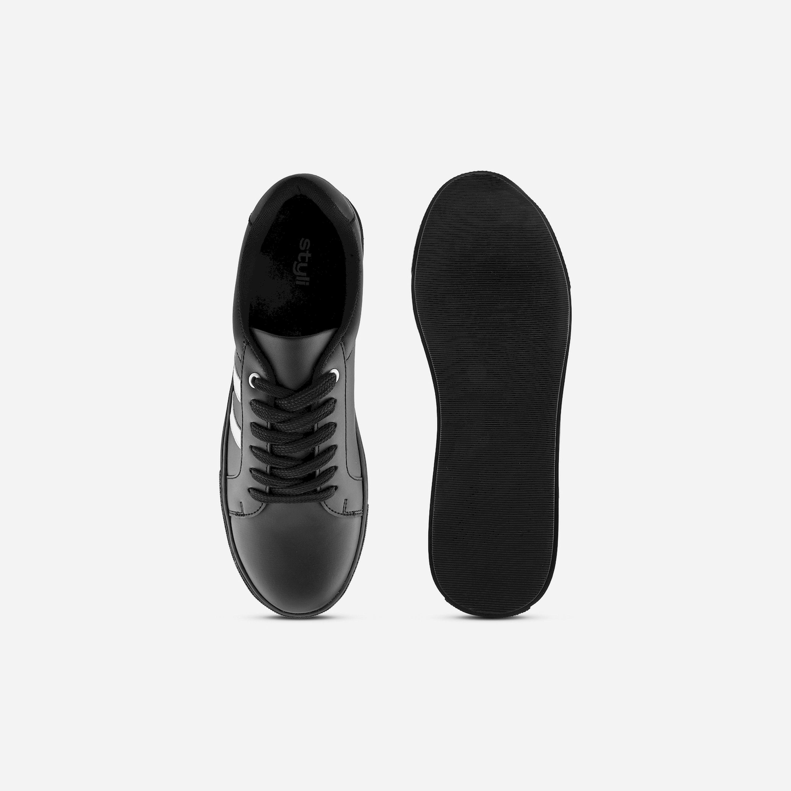 Styli Ultra Comfort Color Block Lace Up Sneakers-men-shoes-sneakers-image-2