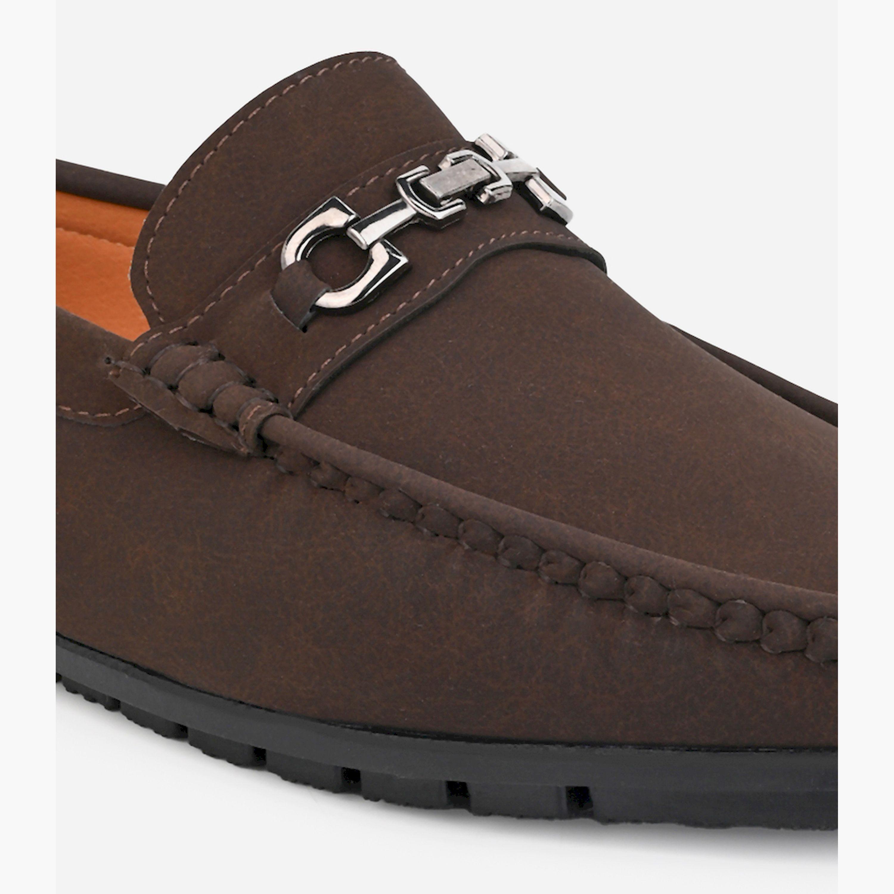 ستايلي-  حذاء بدون كعب من الجلد السويدي الصناعي-men-shoes-loafersandmoccasins-image-6