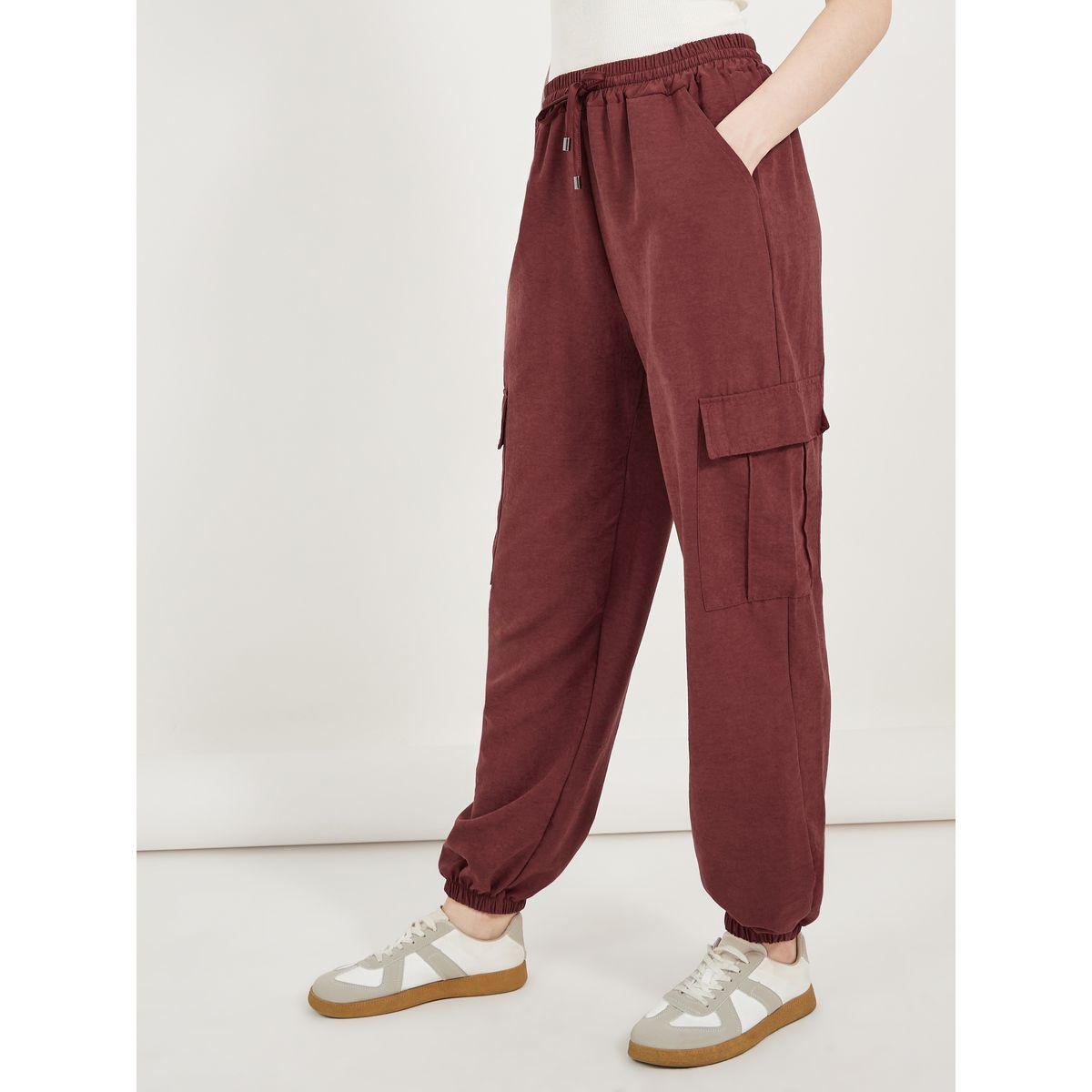 Oversized Pocket Shirt and Cuffed Joggers Co-Ords-women-clothing-coordsets-image-7