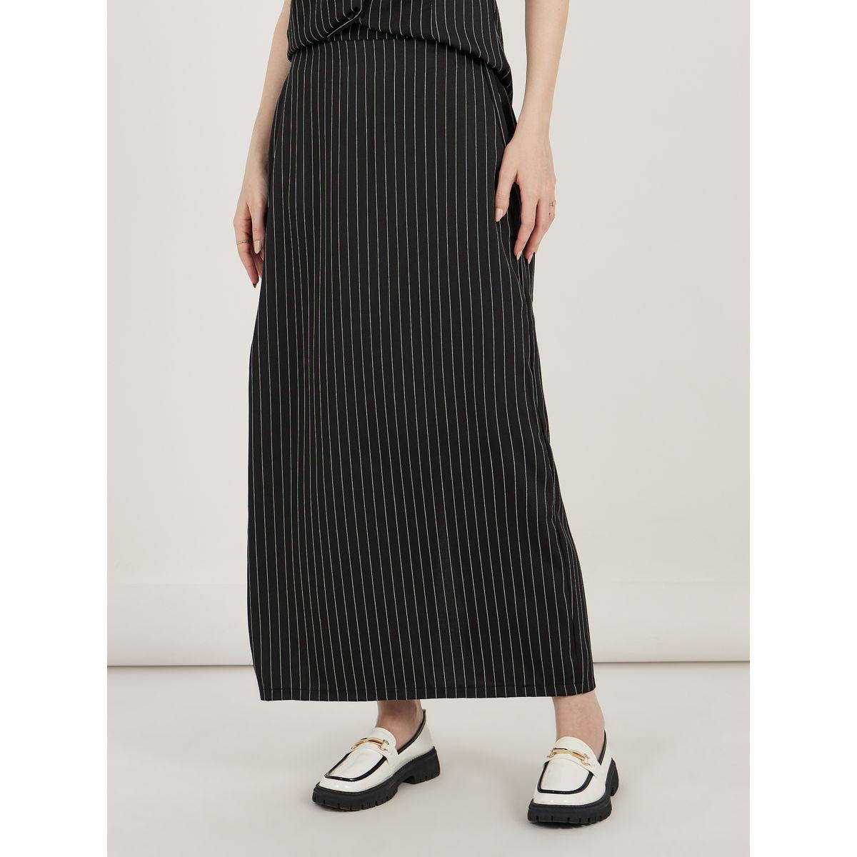 Styli Striped Sleeveless Top and Maxi Skirt Co-Ords-women-clothing-coordsets-image-4