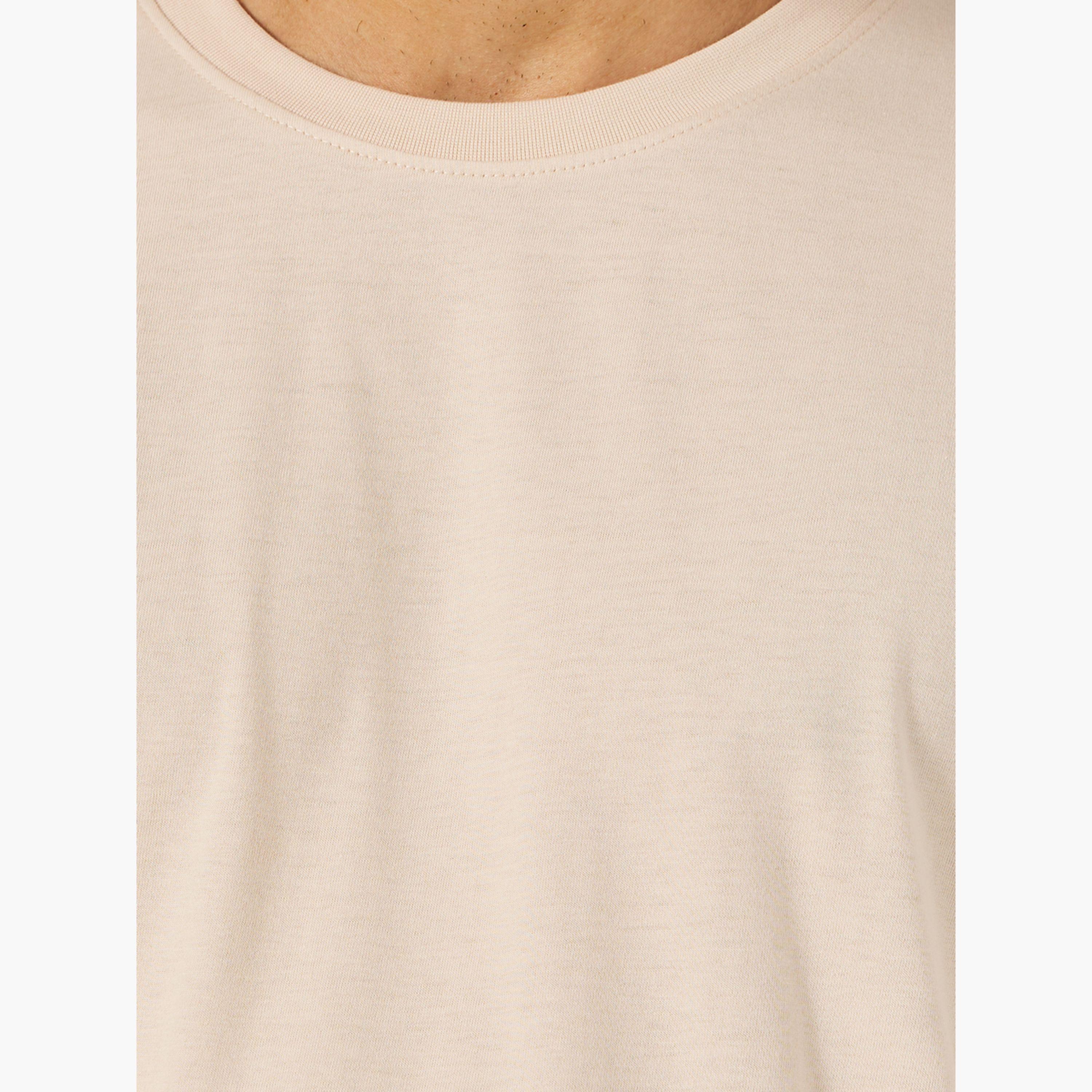 Styli Slogan Back Print Short Sleeve Oversized T-Shirt-men-clothing-tshirtsandpolos-tshirts-image-4