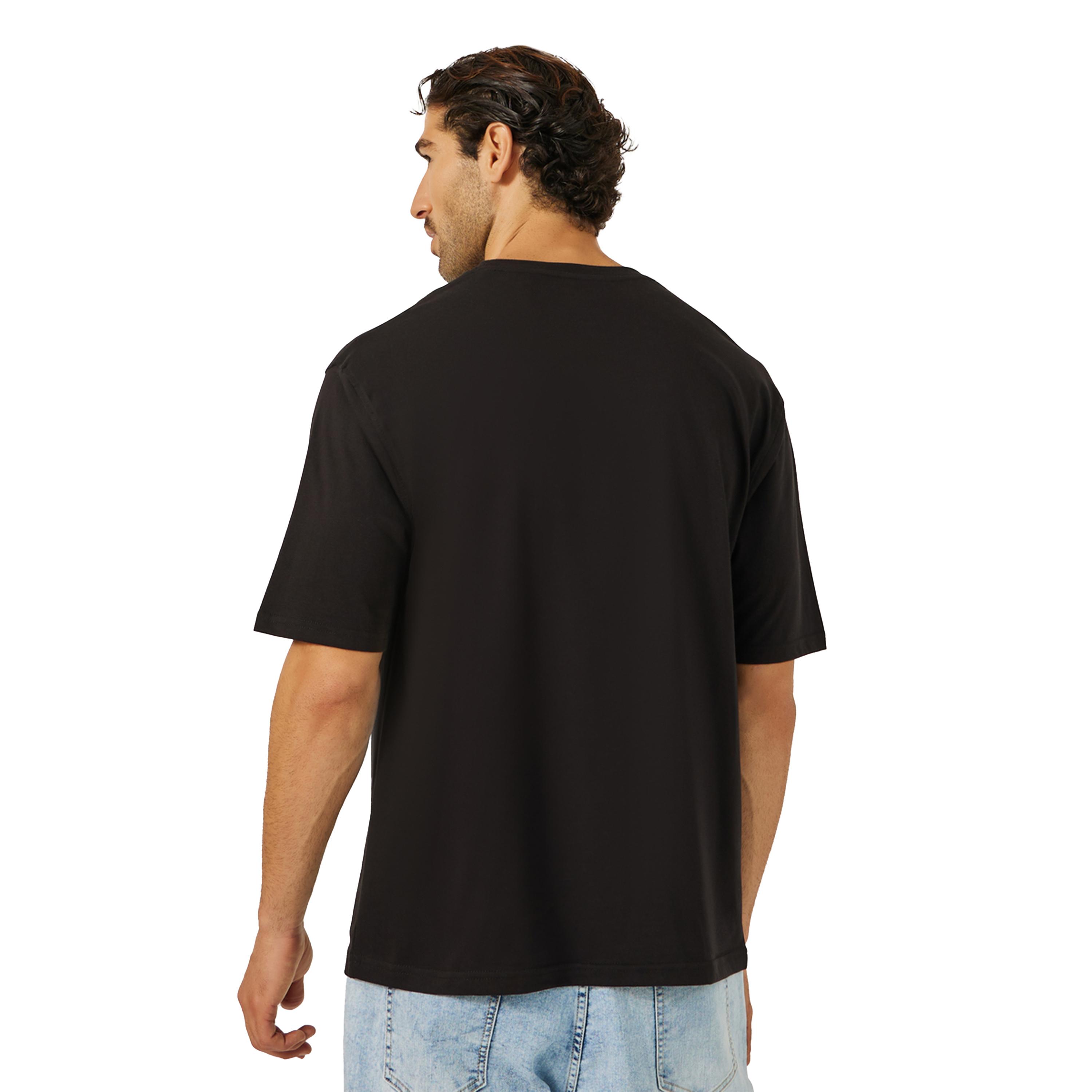Styli Front 7 Reflective Print Oversized T-Shirt-men-clothing-tshirtsandpolos-tshirts-image-4