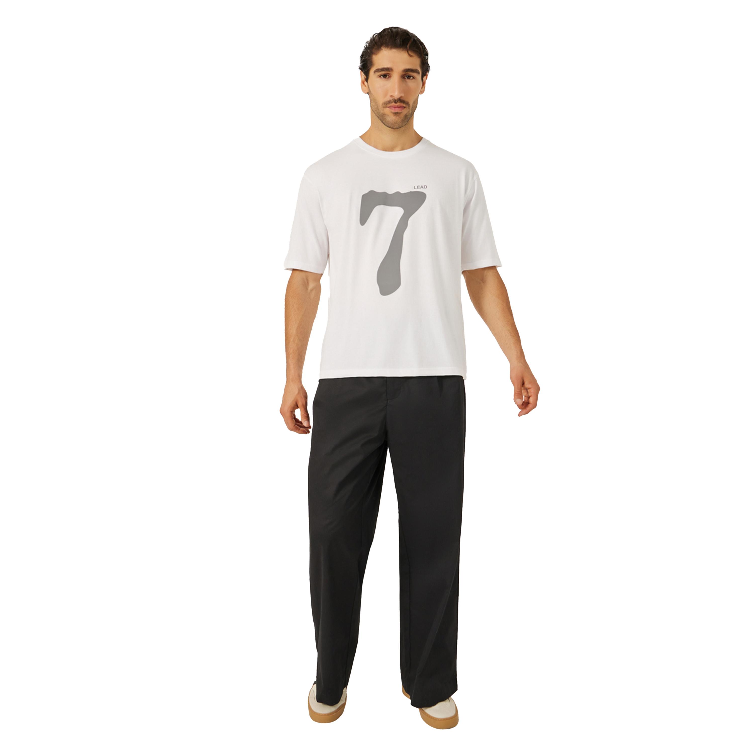 Styli Front 7 Reflective Print Oversized T-Shirt-men-clothing-tshirtsandpolos-tshirts-image-2