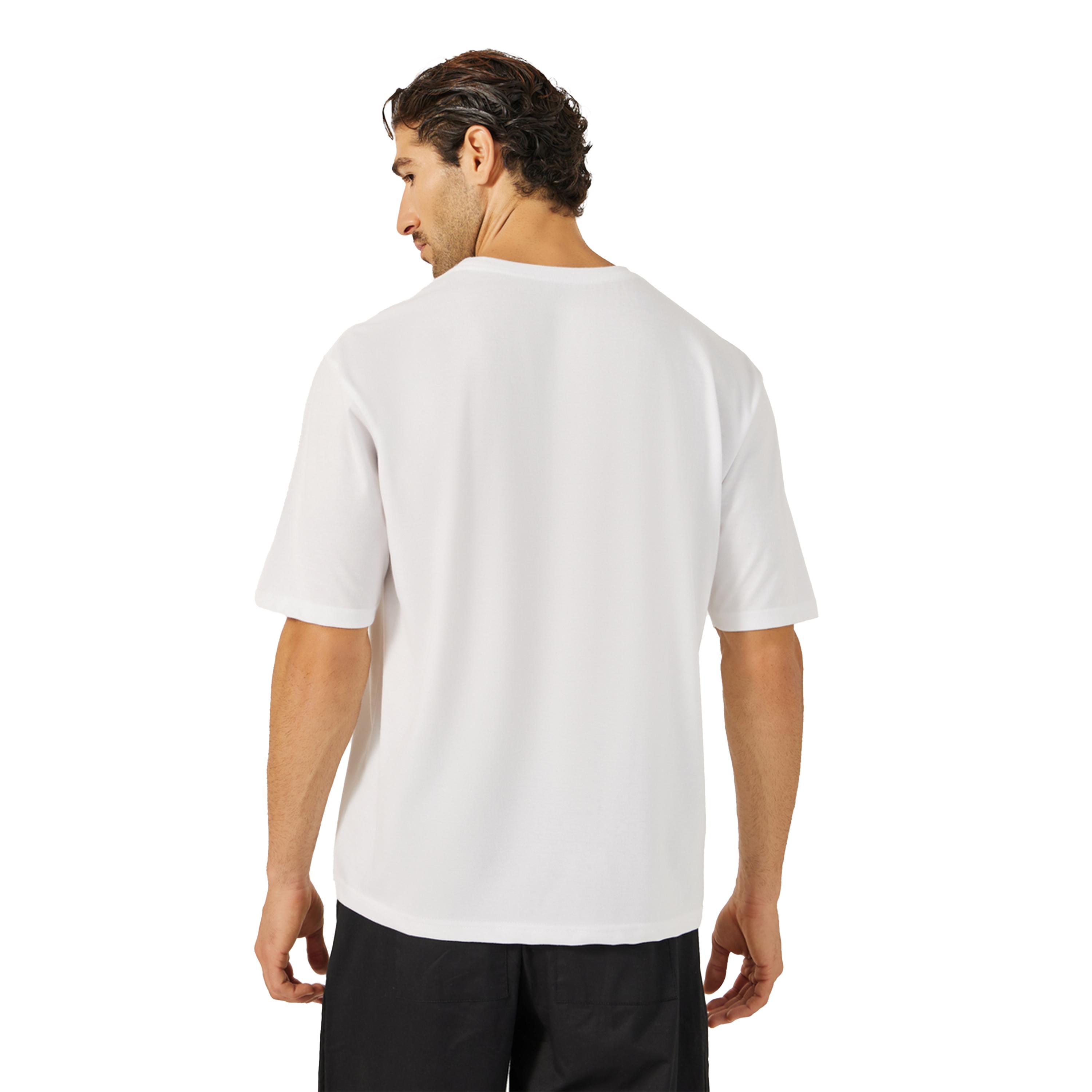 Styli Front 7 Reflective Print Oversized T-Shirt-men-clothing-tshirtsandpolos-tshirts-image-4