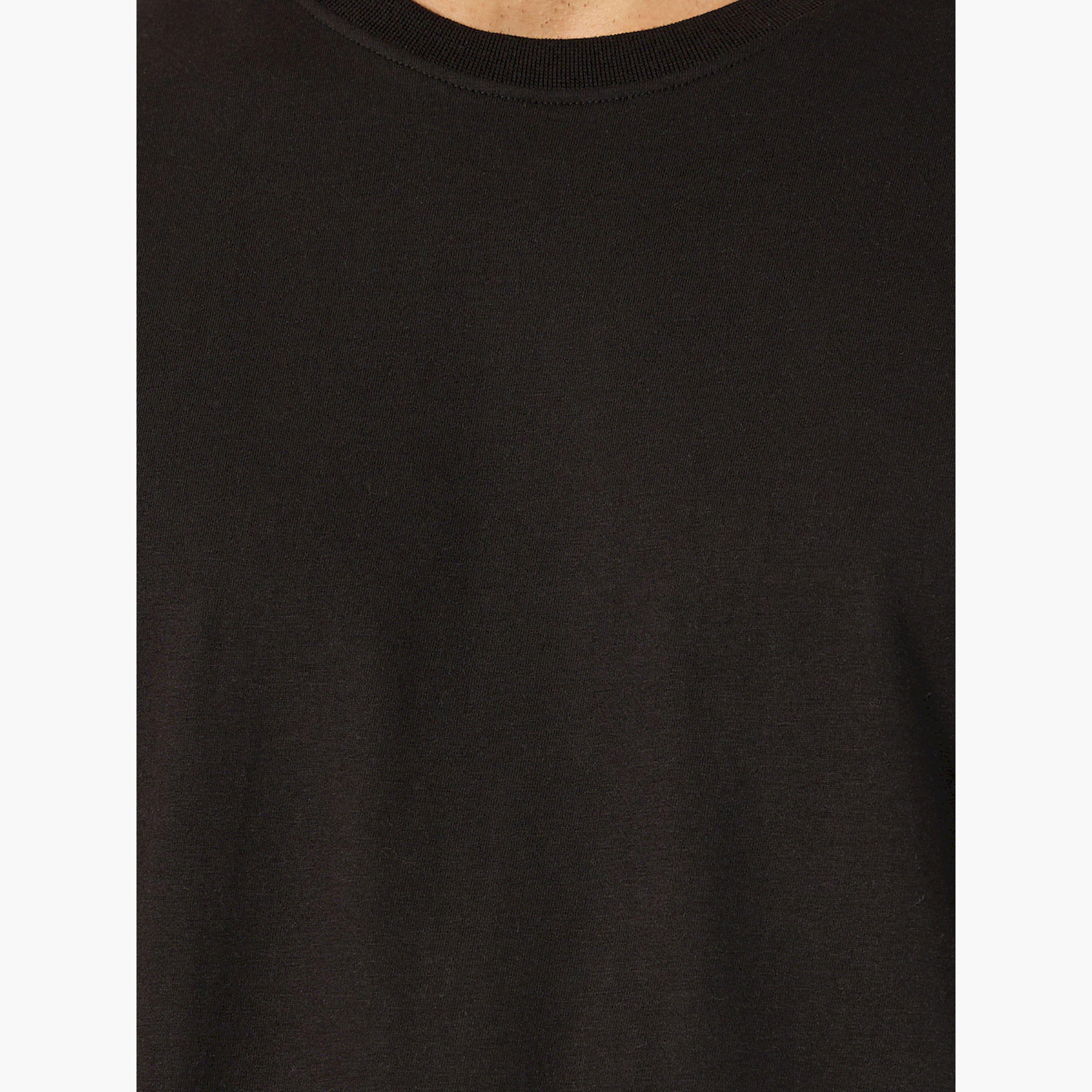 ستايلي - تي شيرت كبير الحجم بطبعة نص ياباني على الظهر-men-clothing-tshirtsandpolos-tshirts-image-4