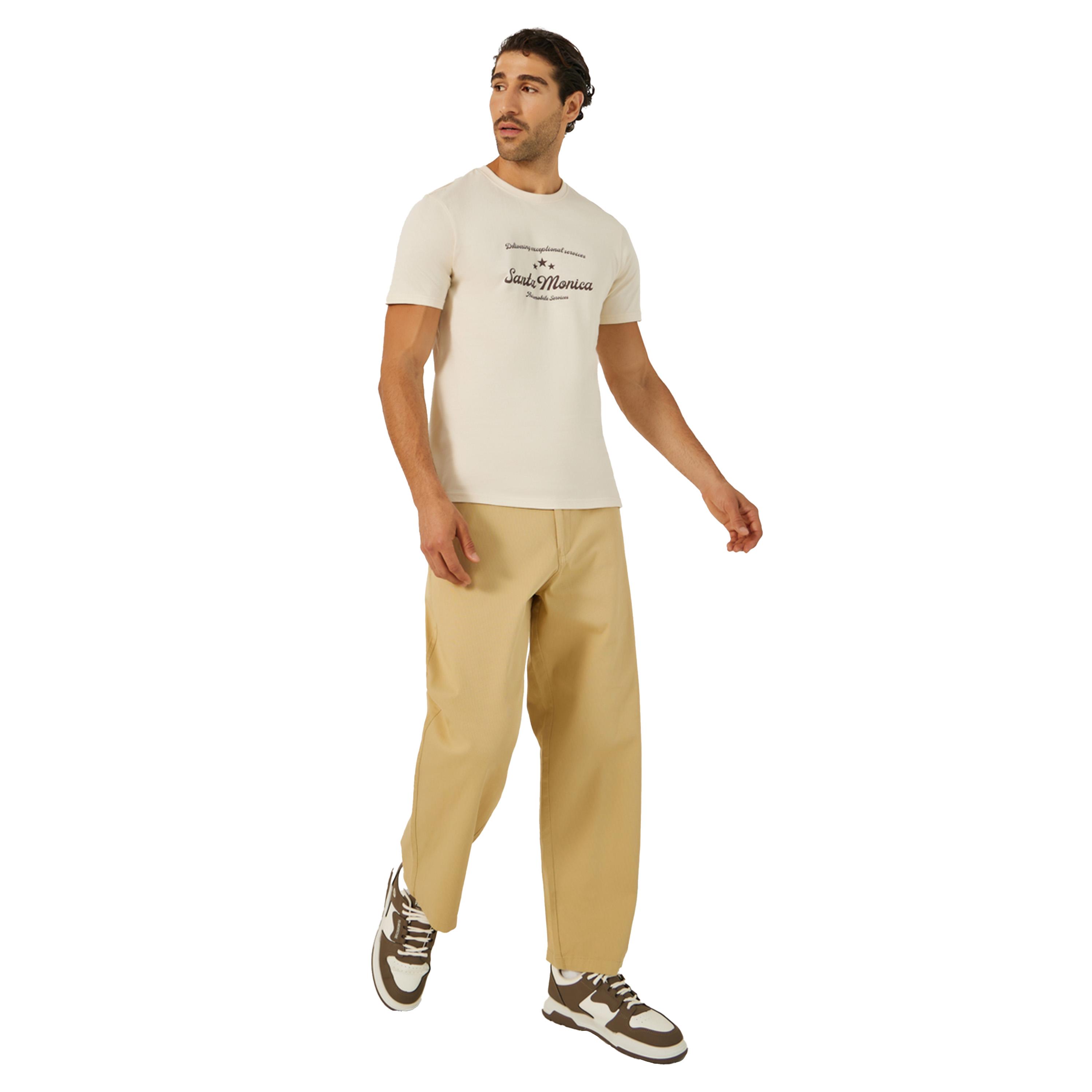 ستايلي -  تي شيرت مطبوع بأكمام قصيرة وقصة عادية-men-clothing-tshirtsandpolos-tshirts-image-3