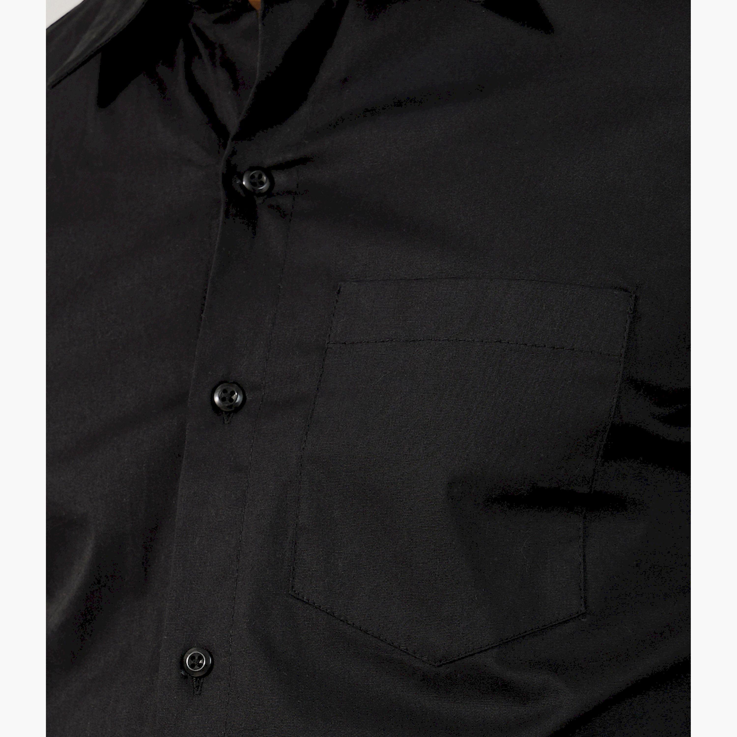 Styli Sim Fit Chest Pocket Spread Collar Shirt-men-clothing-shirts-image-3