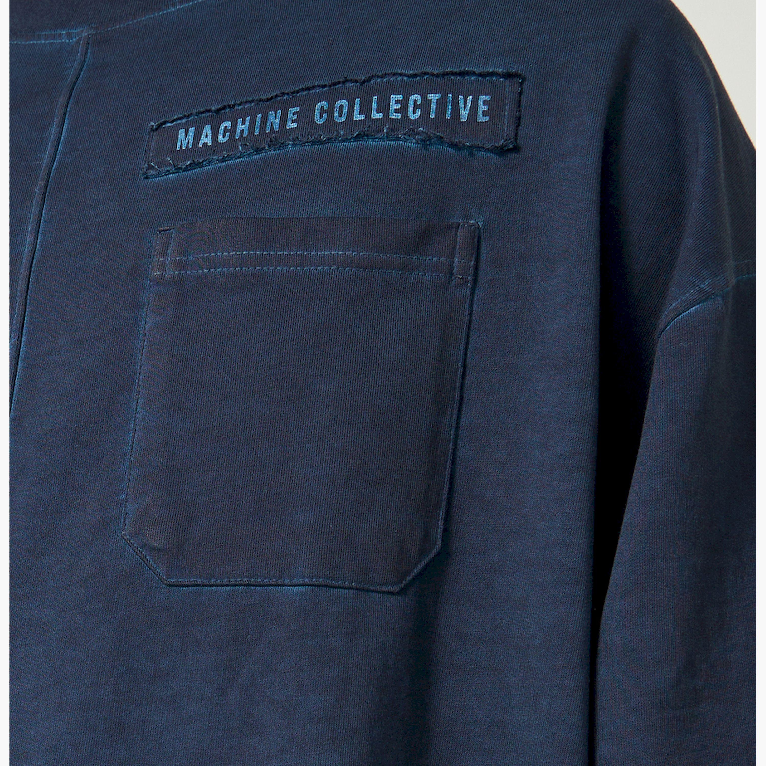ستايلي - تي شيرت مربع بتفاصيل رقعة وشعار مطبوع-men-clothing-tshirtsandpolos-tshirts-image-3