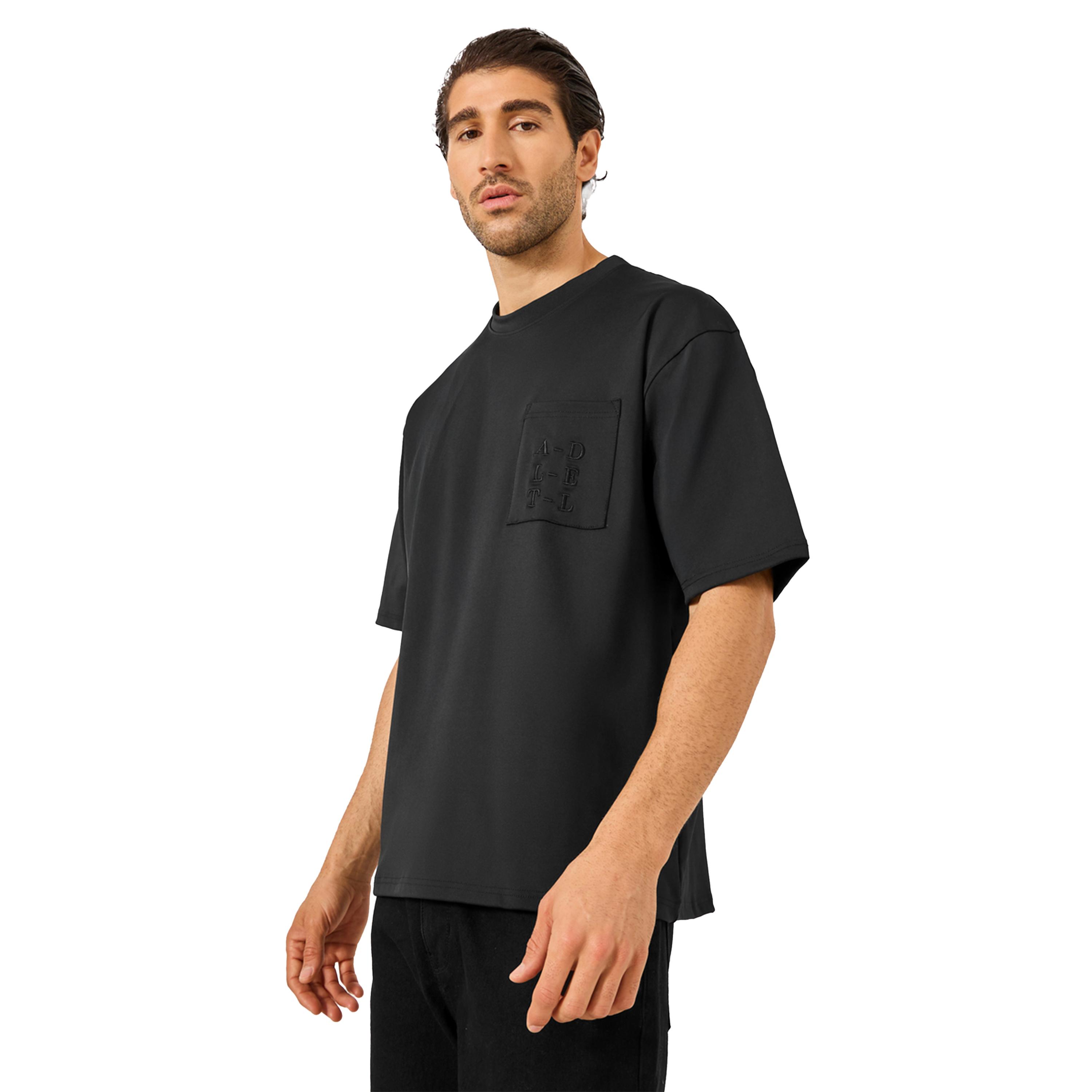 ستايلي - تي شيرت مطرز كبير الحجم بجيب-men-clothing-tshirtsandpolos-tshirts-image-1