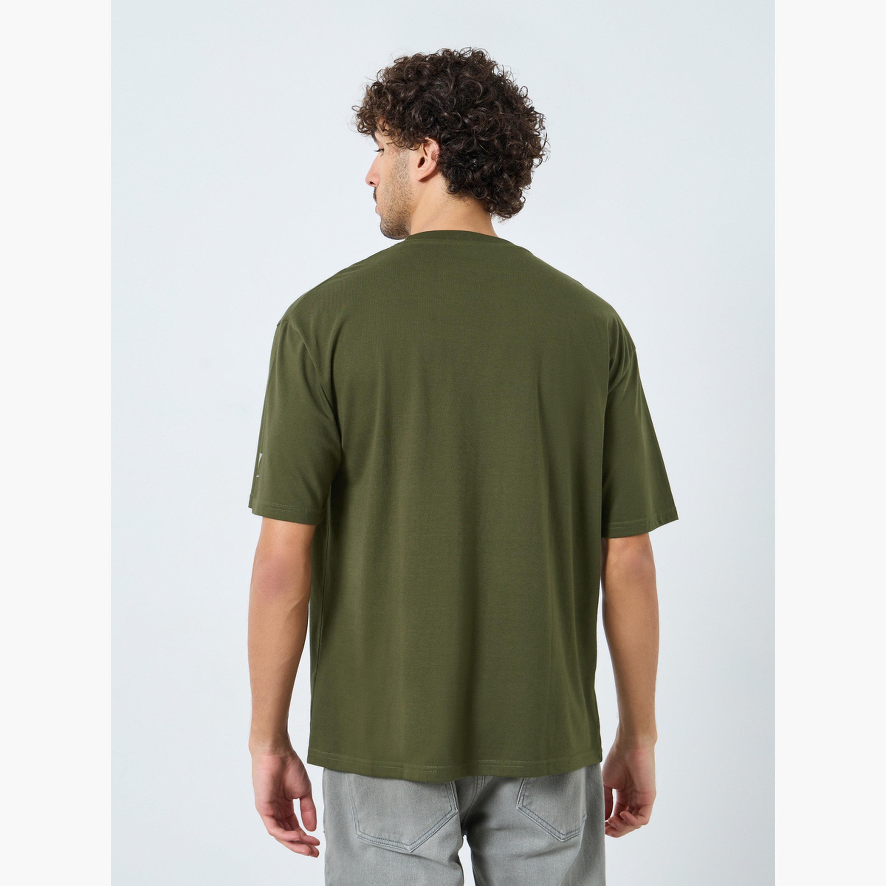 Styli Men Slogan Print Oversized T-Shirt-men-clothing-tshirtsandpolos-tshirts-image-5