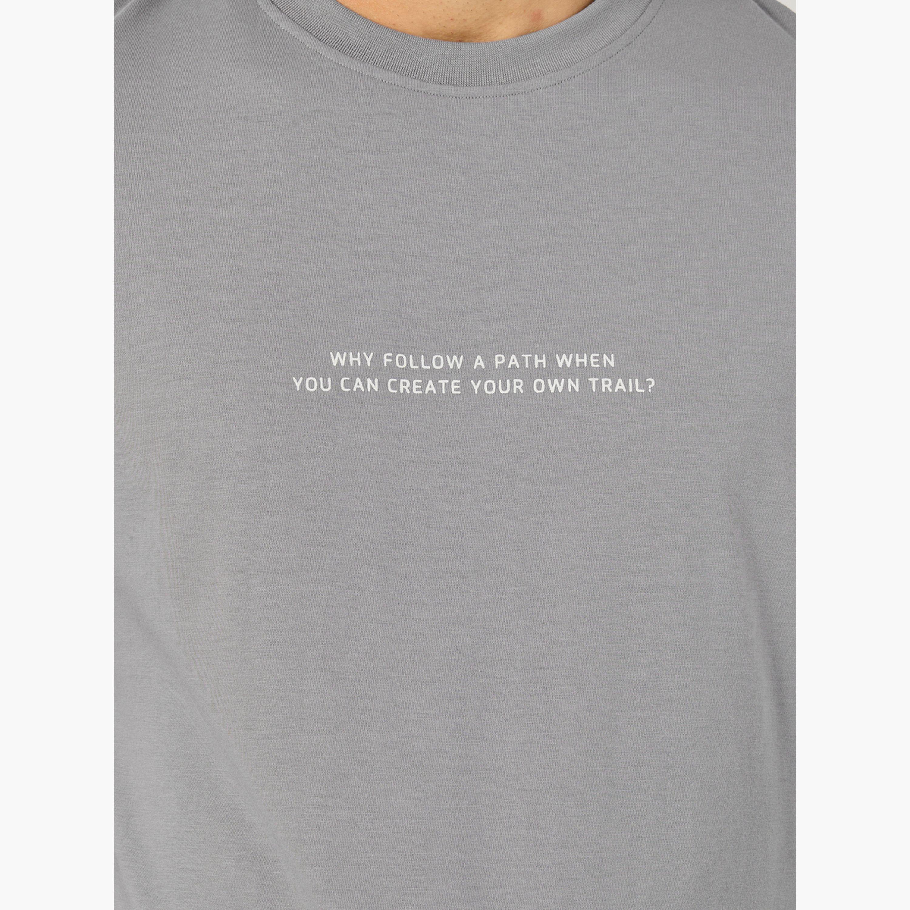 Styli Oversized Minimal Print Crew Neck T-Shirt-men-clothing-tshirtsandpolos-tshirts-image-3