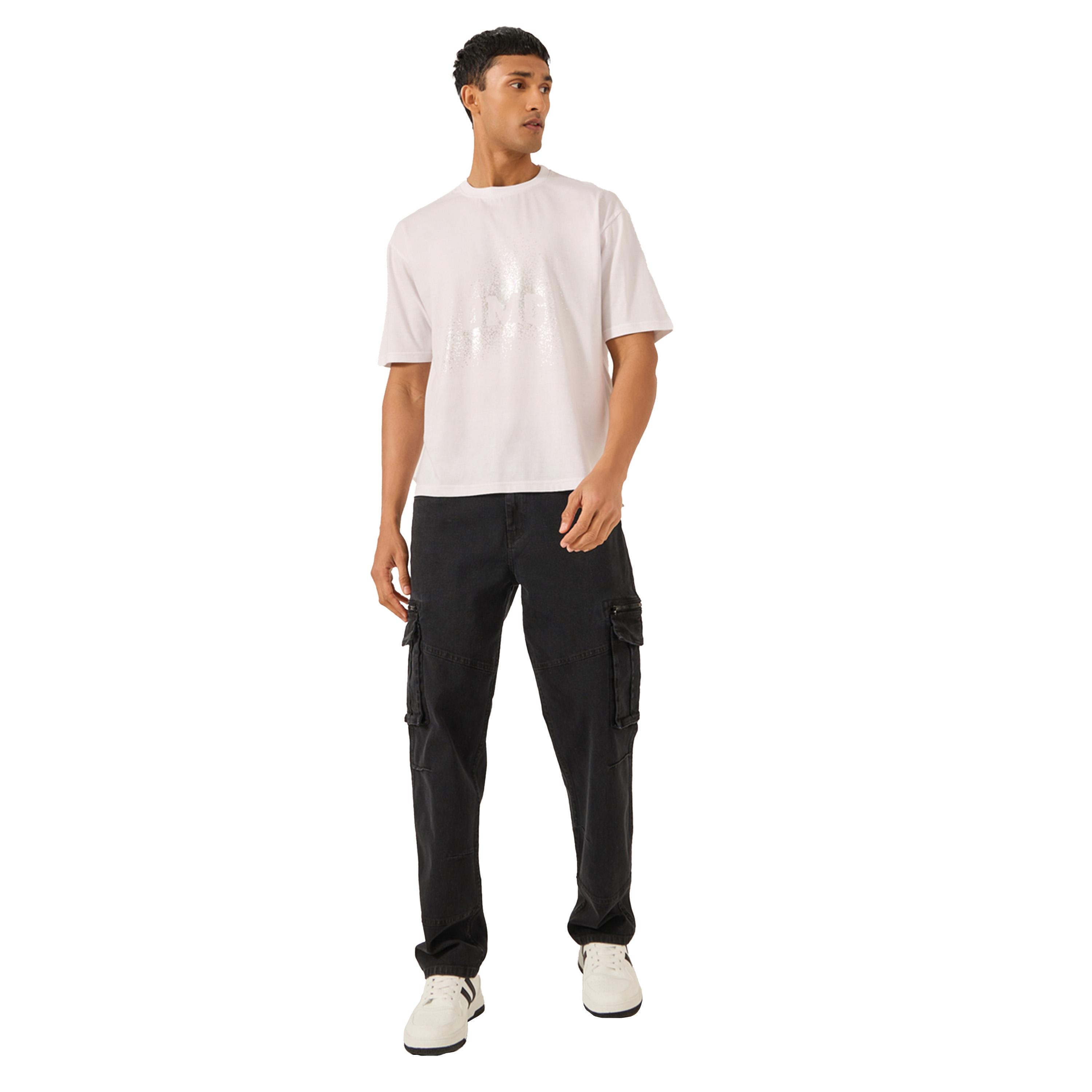 Styli Foil Print Crew Neck Oversized T-Shirt-men-clothing-tshirtsandpolos-tshirts-image-2