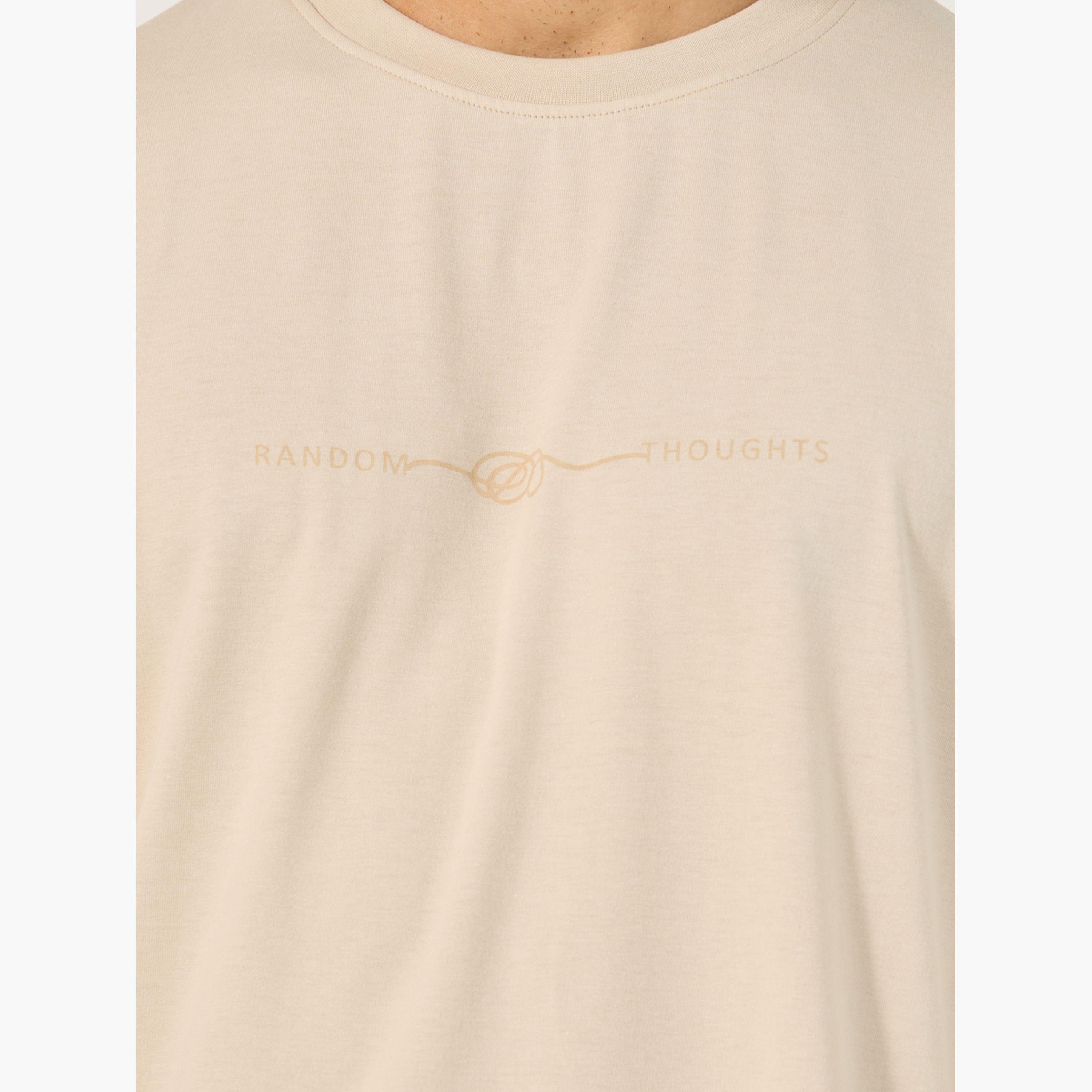 Styli Slogan Print Round Neck Oversized T-Shirt-men-clothing-tshirtsandpolos-tshirts-image-4