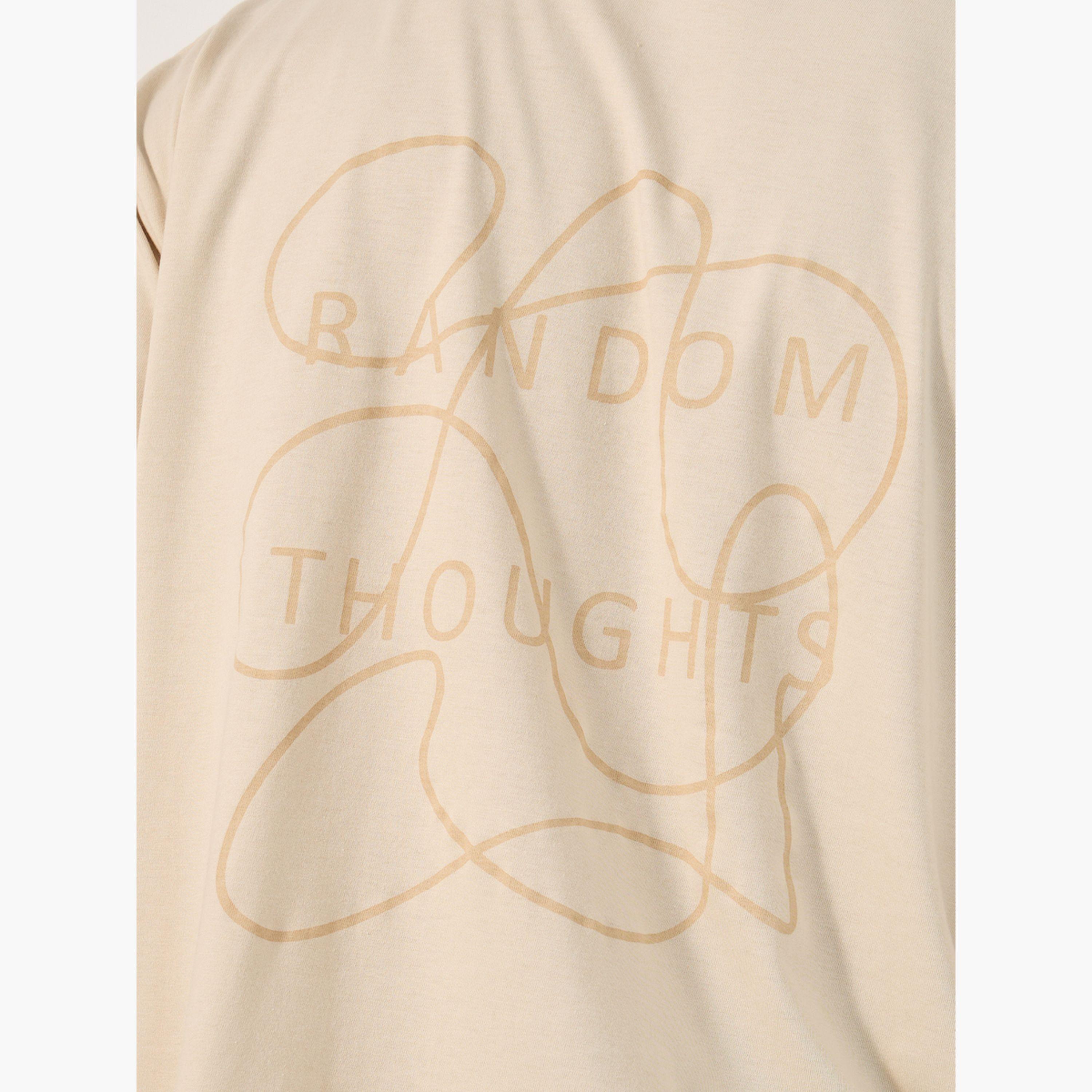 ستايلي -  تي شيرت مقاس كبيربرقبة دائرية وطبعة شعار-men-clothing-tshirtsandpolos-tshirts-image-6