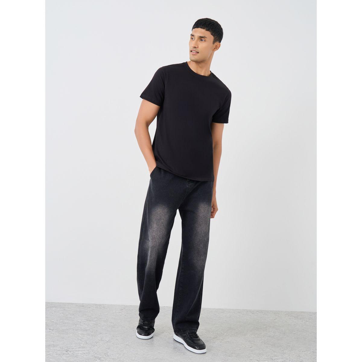 Styli Regular Fit Badge Detail Jersey T-Shirt-men-clothing-tshirtsandpolos-tshirts-image-2