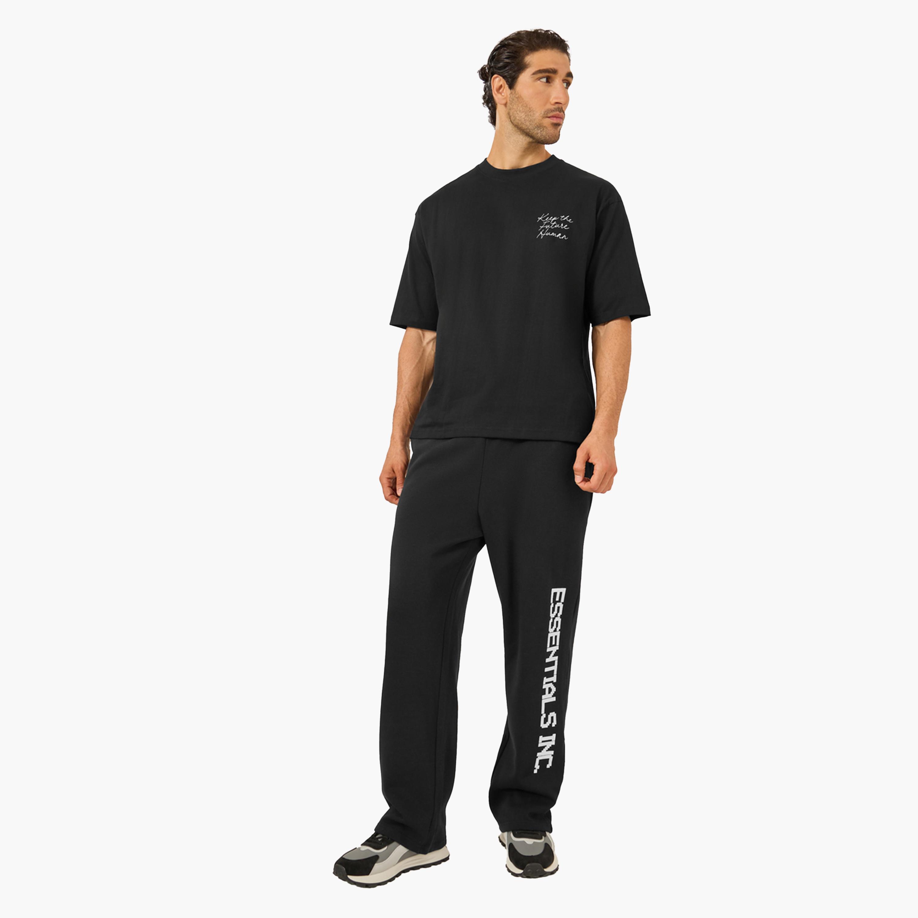 Styli Minimal Embroidered Jersey Oversized T-Shirt-men-clothing-tshirtsandpolos-tshirts-image-2