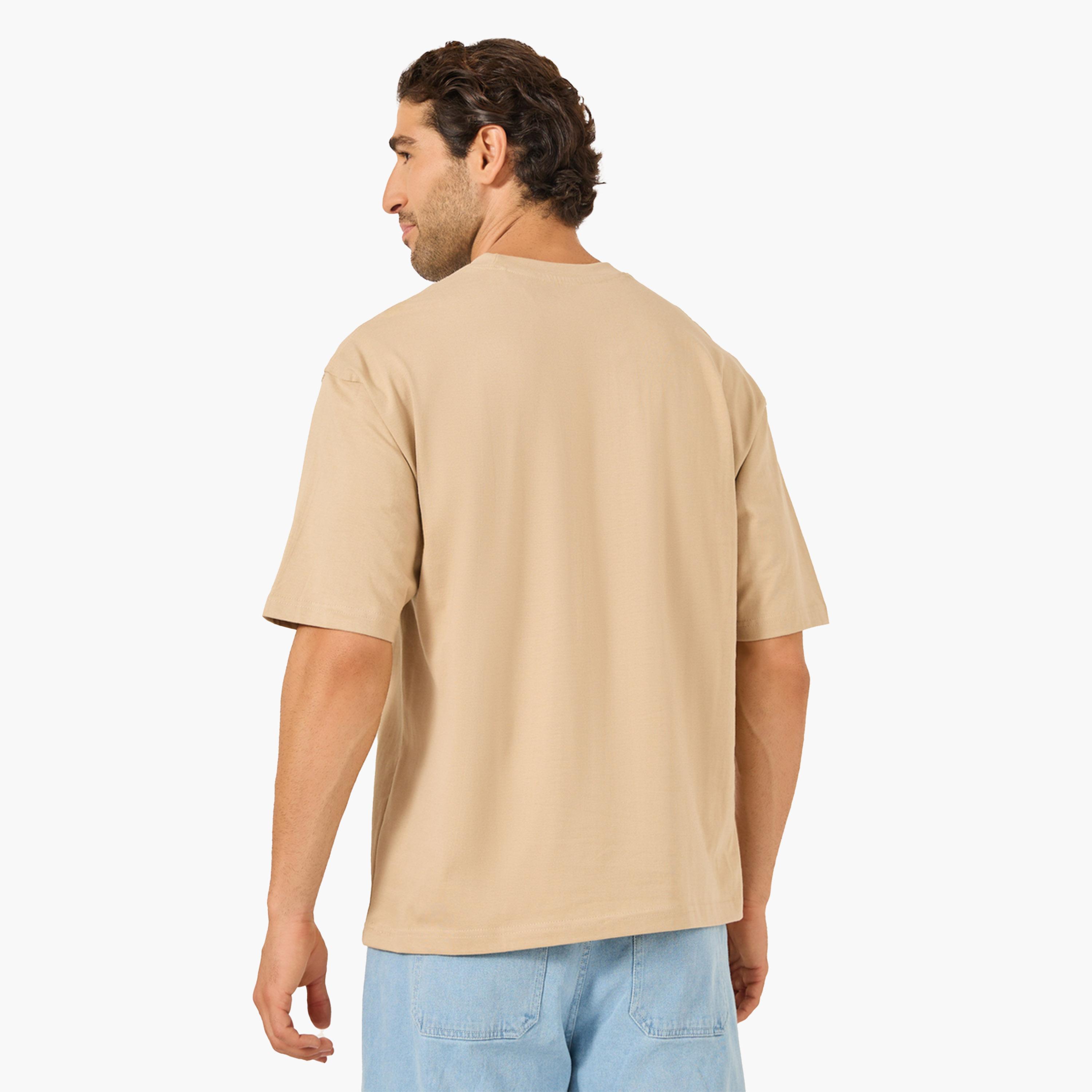 Styli Minimal Embroidered Jersey Oversized T-Shirt-men-clothing-tshirtsandpolos-tshirts-image-4