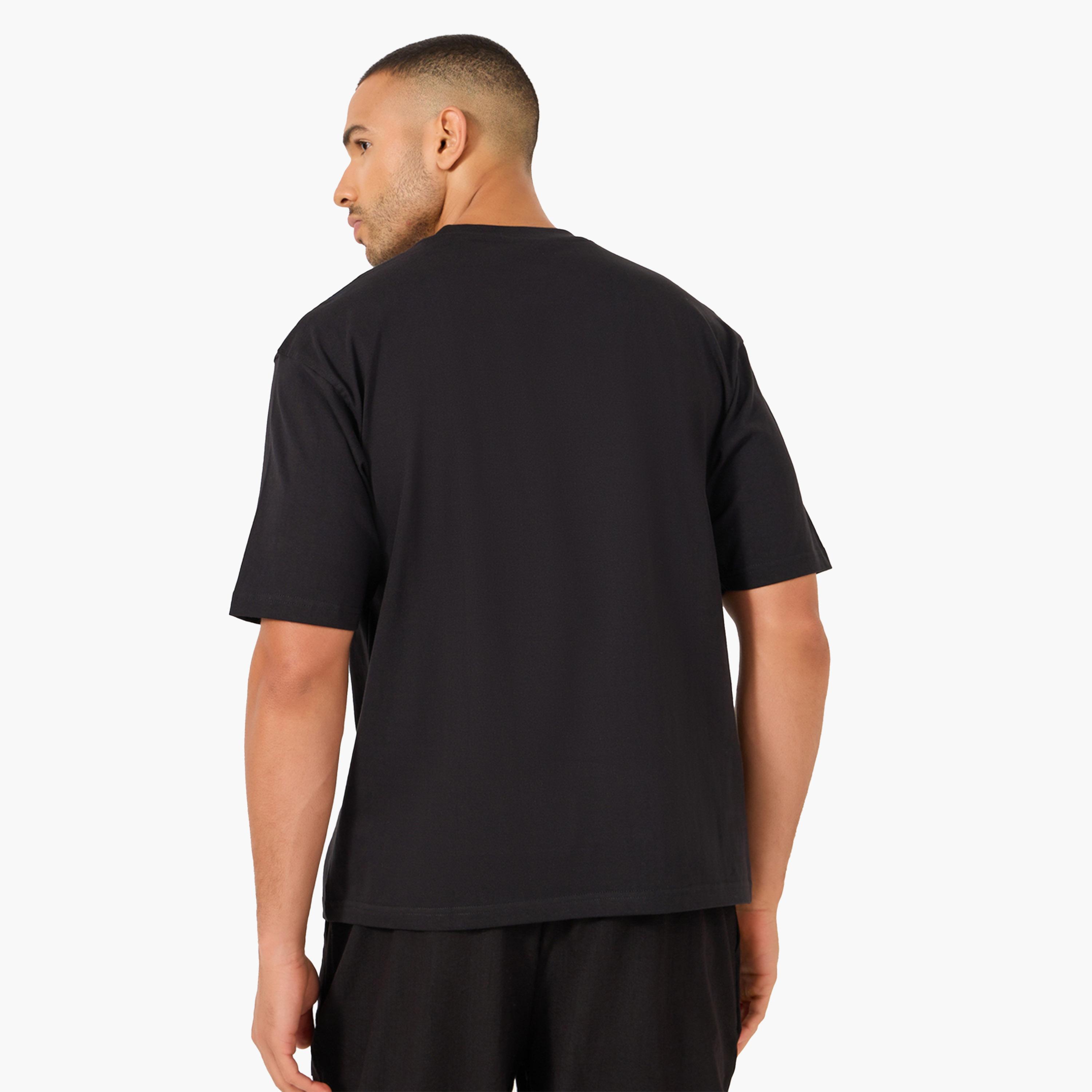 Styli Tiger Emboss Printed Jersey Oversized T-Shirt-men-clothing-tshirtsandpolos-tshirts-image-4