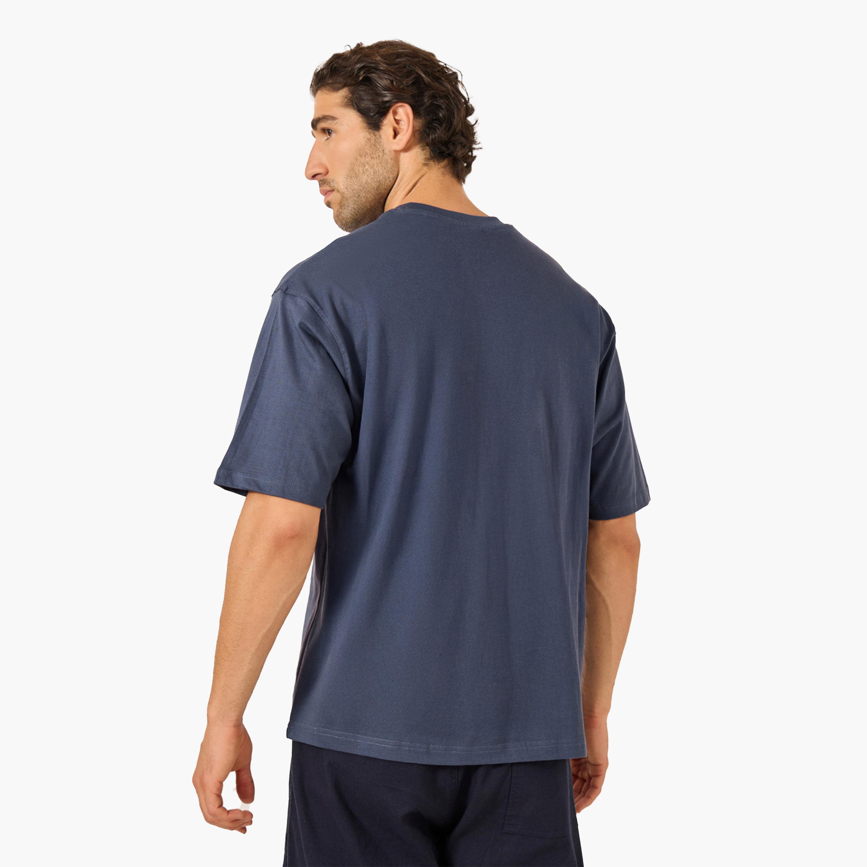 Styli Tiger Emboss Printed Jersey Oversized T-Shirt-men-clothing-tshirtsandpolos-tshirts-image-4