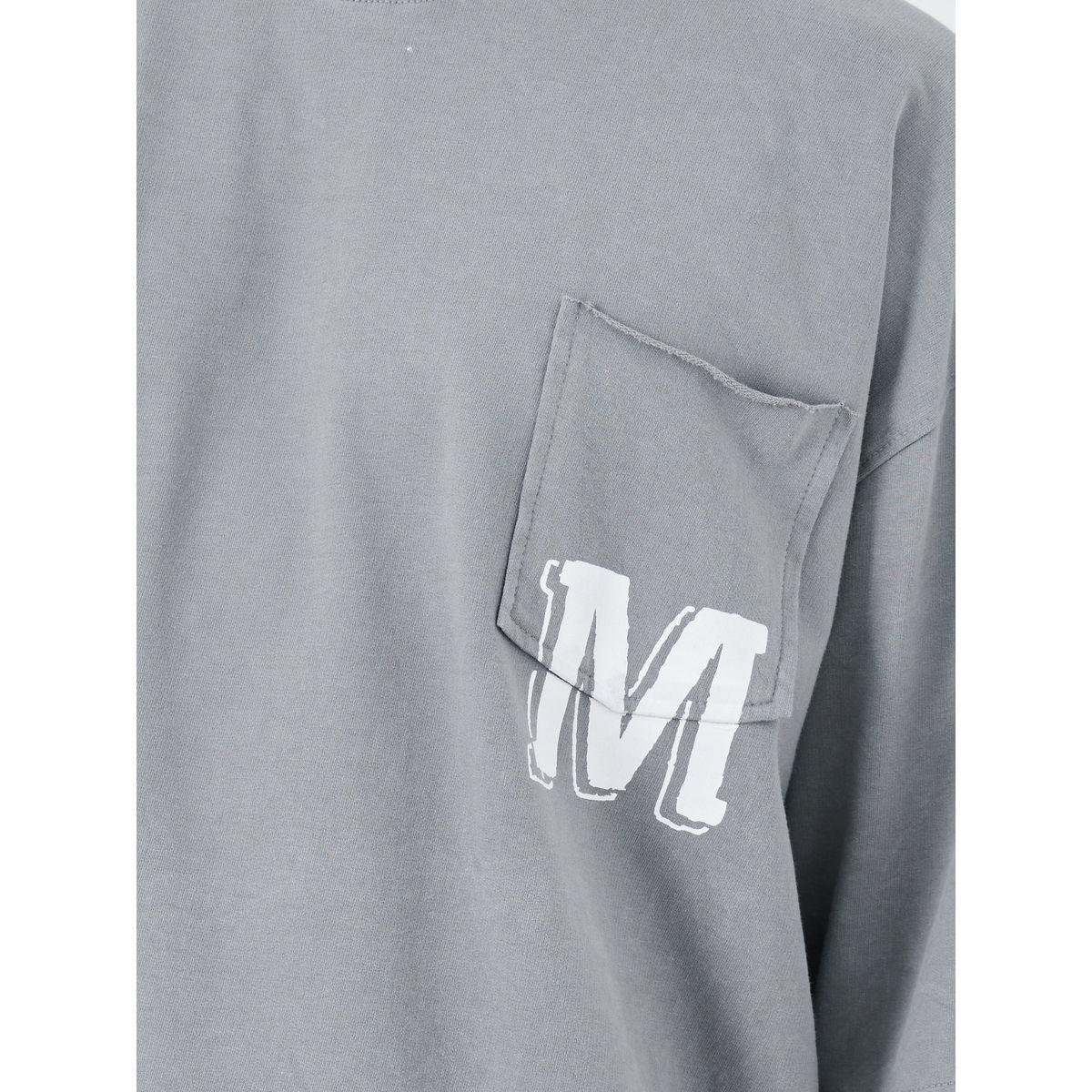 Styli Slogan Print Oversized T-Shirt with Chest Pocket Detail-men-clothing-tshirtsandpolos-tshirts-image-3