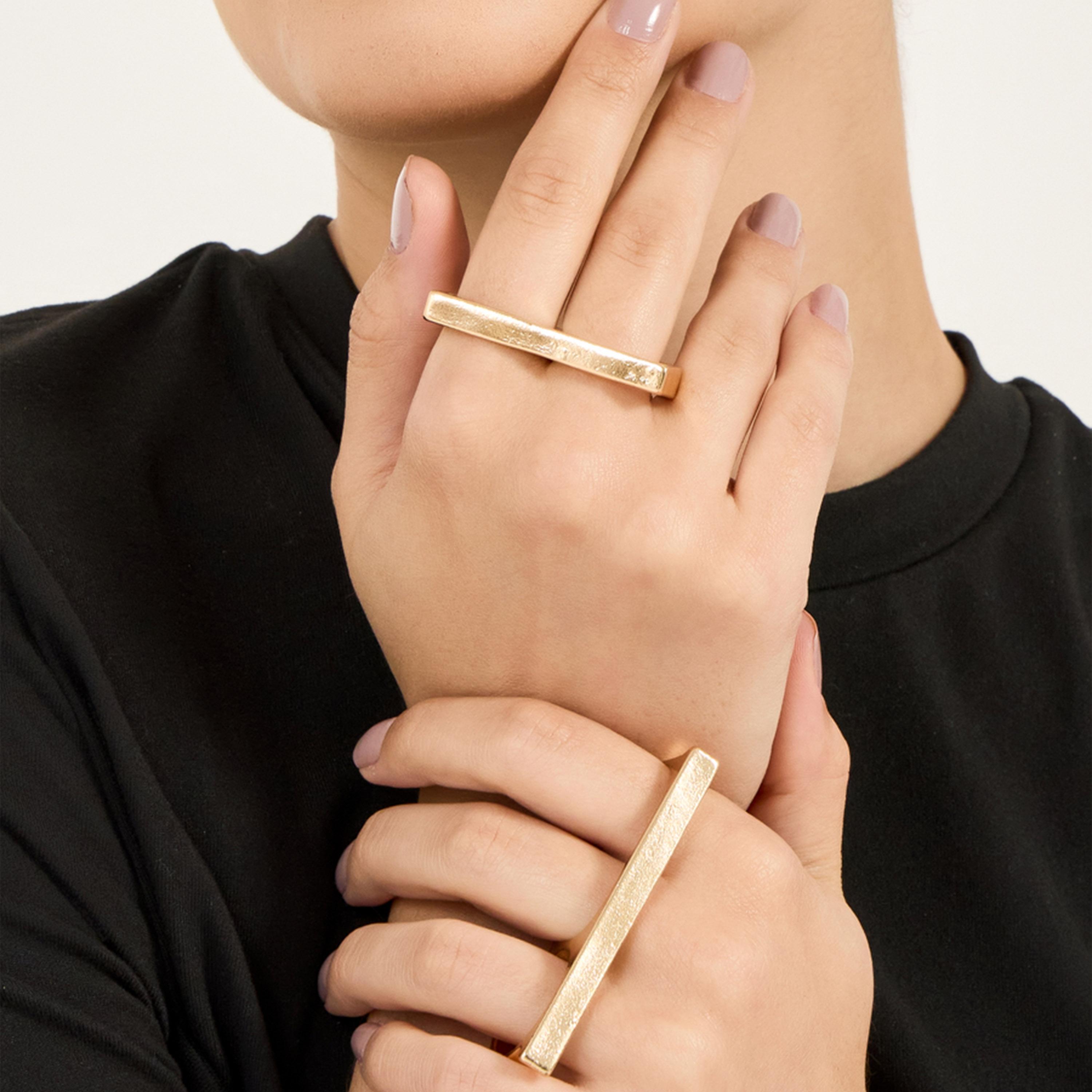 Styli Set of 2 - Two-Fingers Ring-women-watchesandjewellery-jewellery-rings-image-1