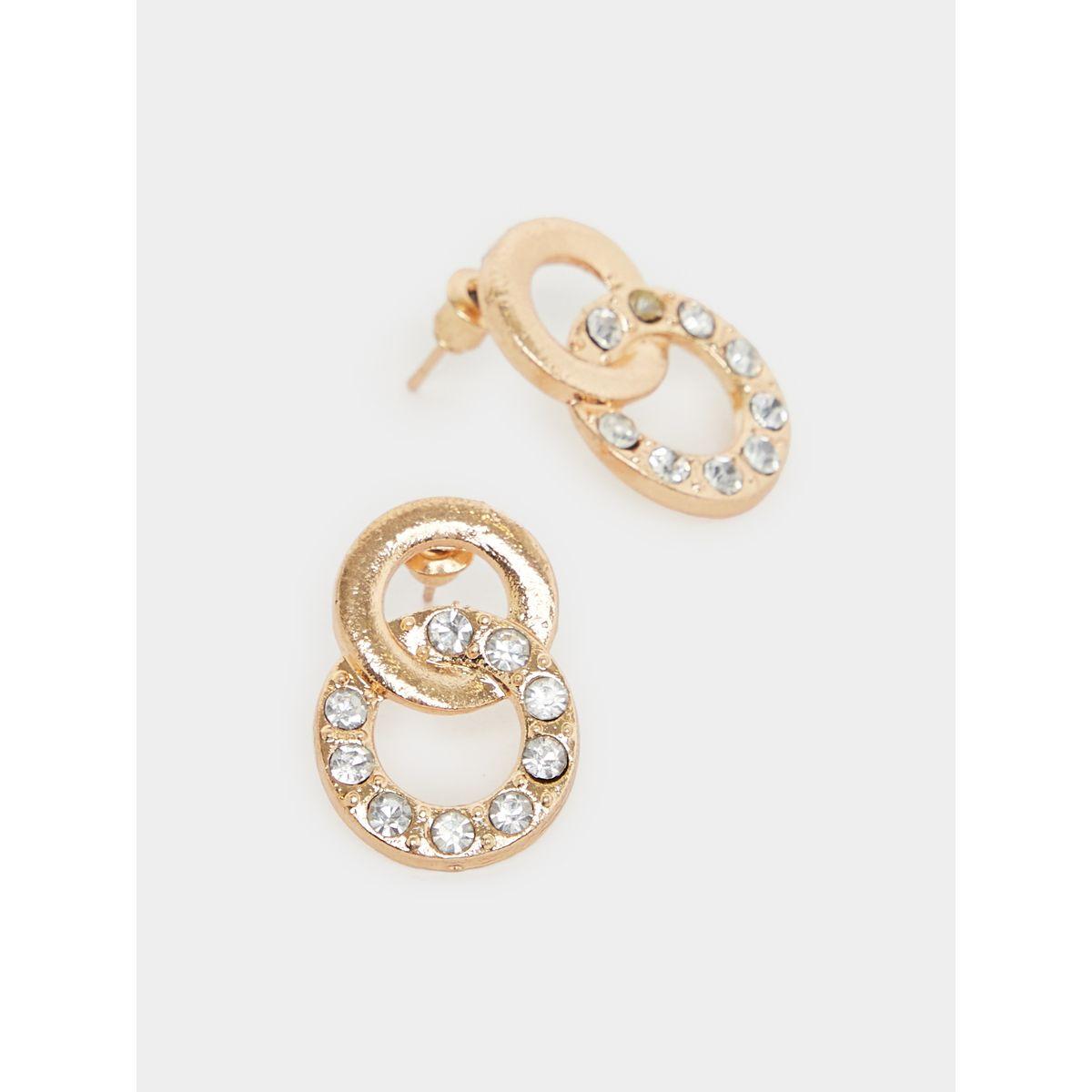 مجموعة من 4 - عقد وخاتم مع اقراط اذن وسوار يد-women-watchesandjewellery-jewellery-jewellerysets-image-3