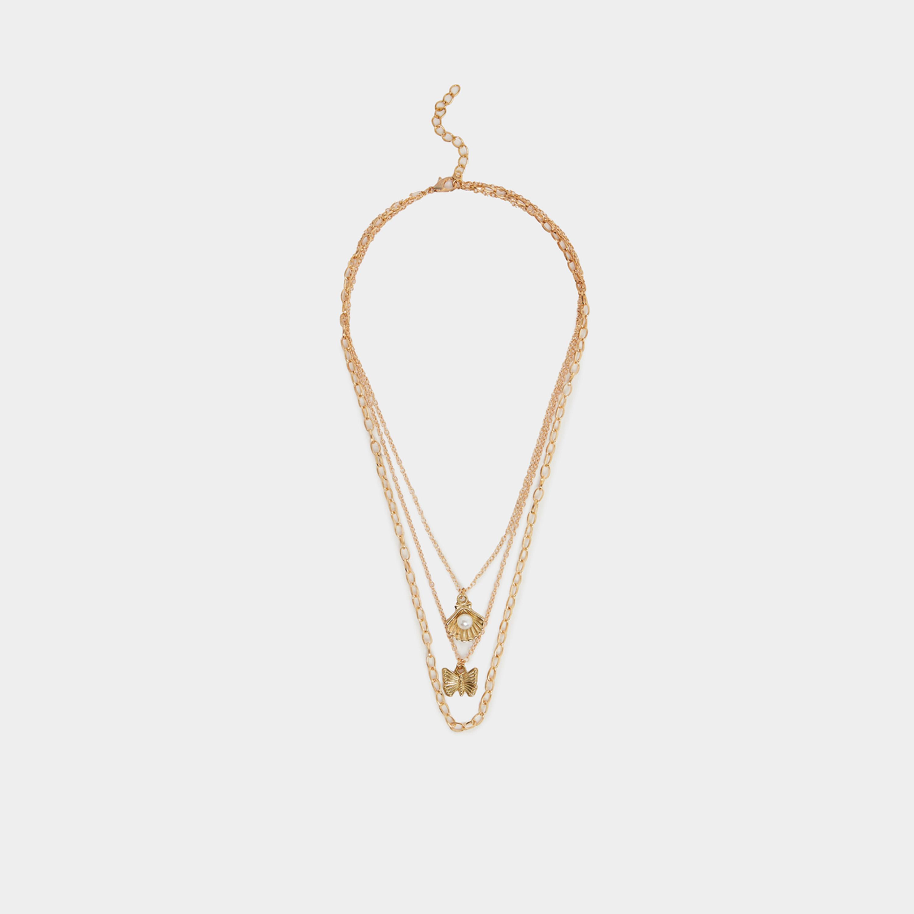 ستايلي - سلسال مزدوج مزين-women-watchesandjewellery-jewellery-necklacesandpendants-image-2