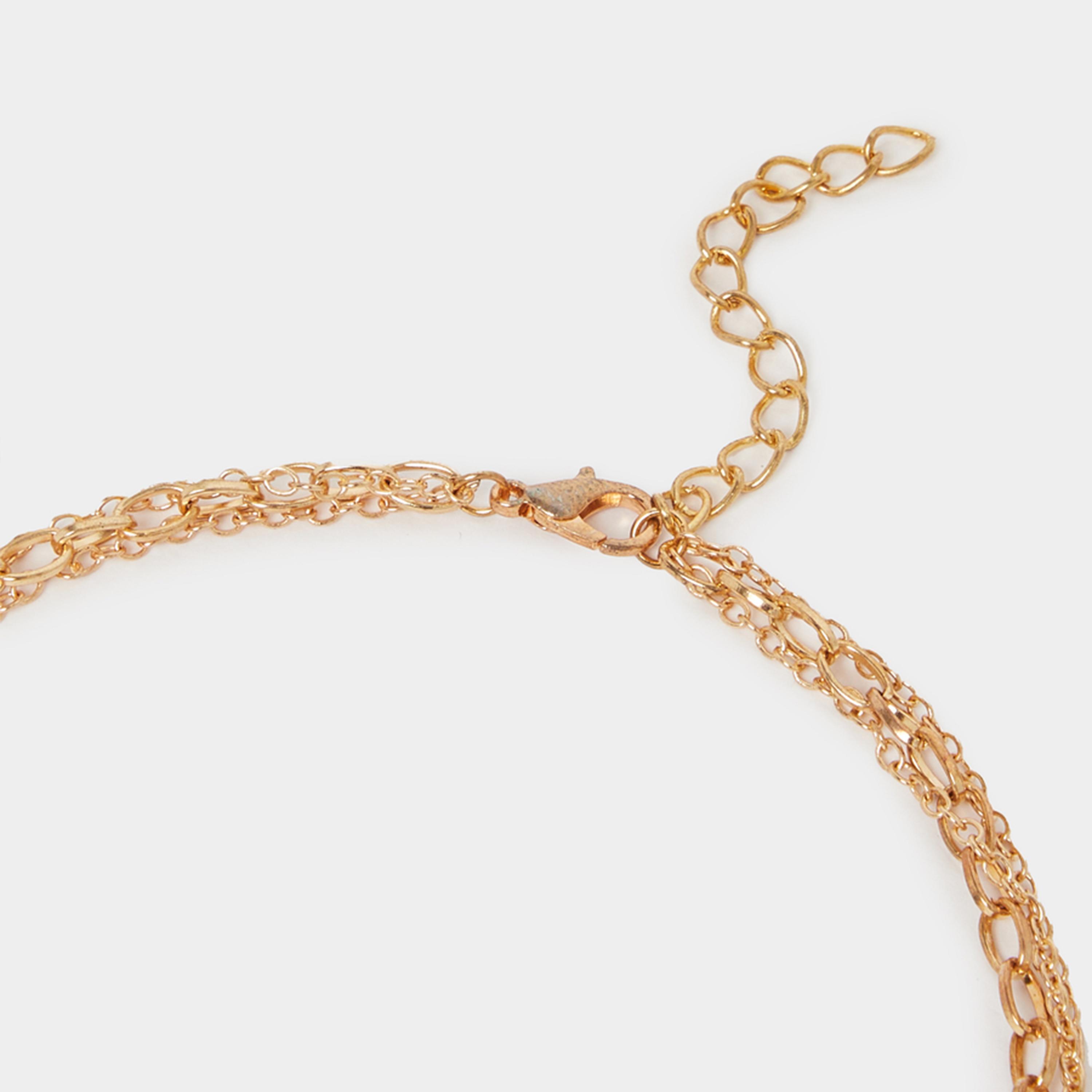 ستايلي - سلسال مزدوج مزين-women-watchesandjewellery-jewellery-necklacesandpendants-image-4