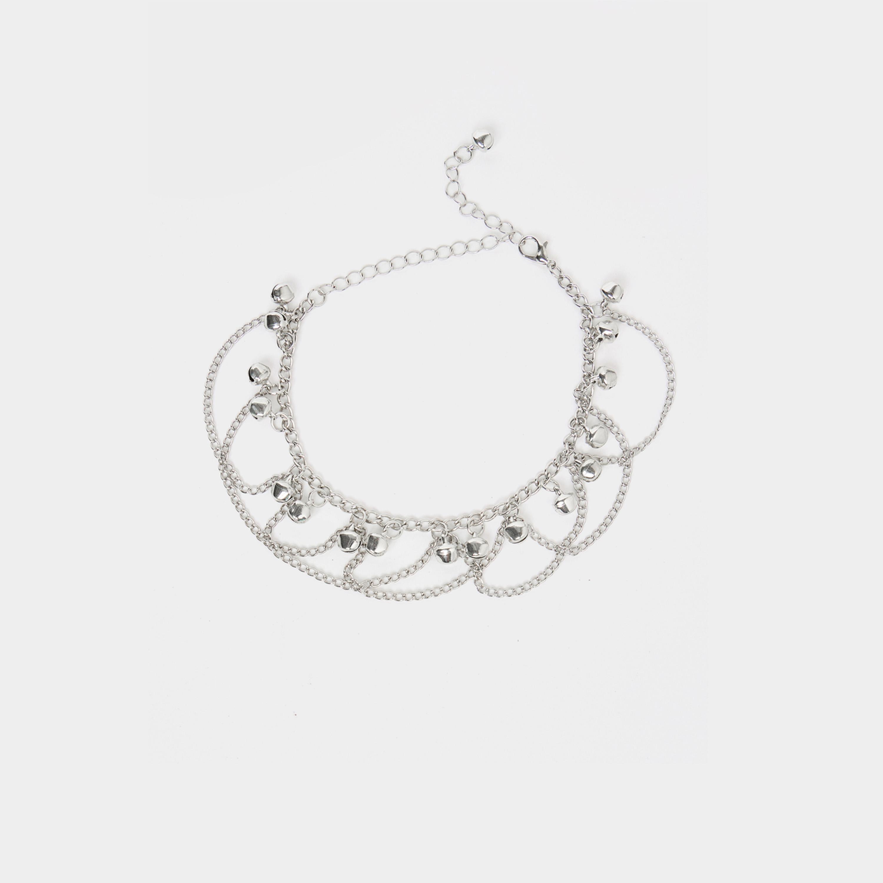 ستايلي - خلخال متعدد الطبقات-women-watchesandjewellery-jewellery-anklets-image-1