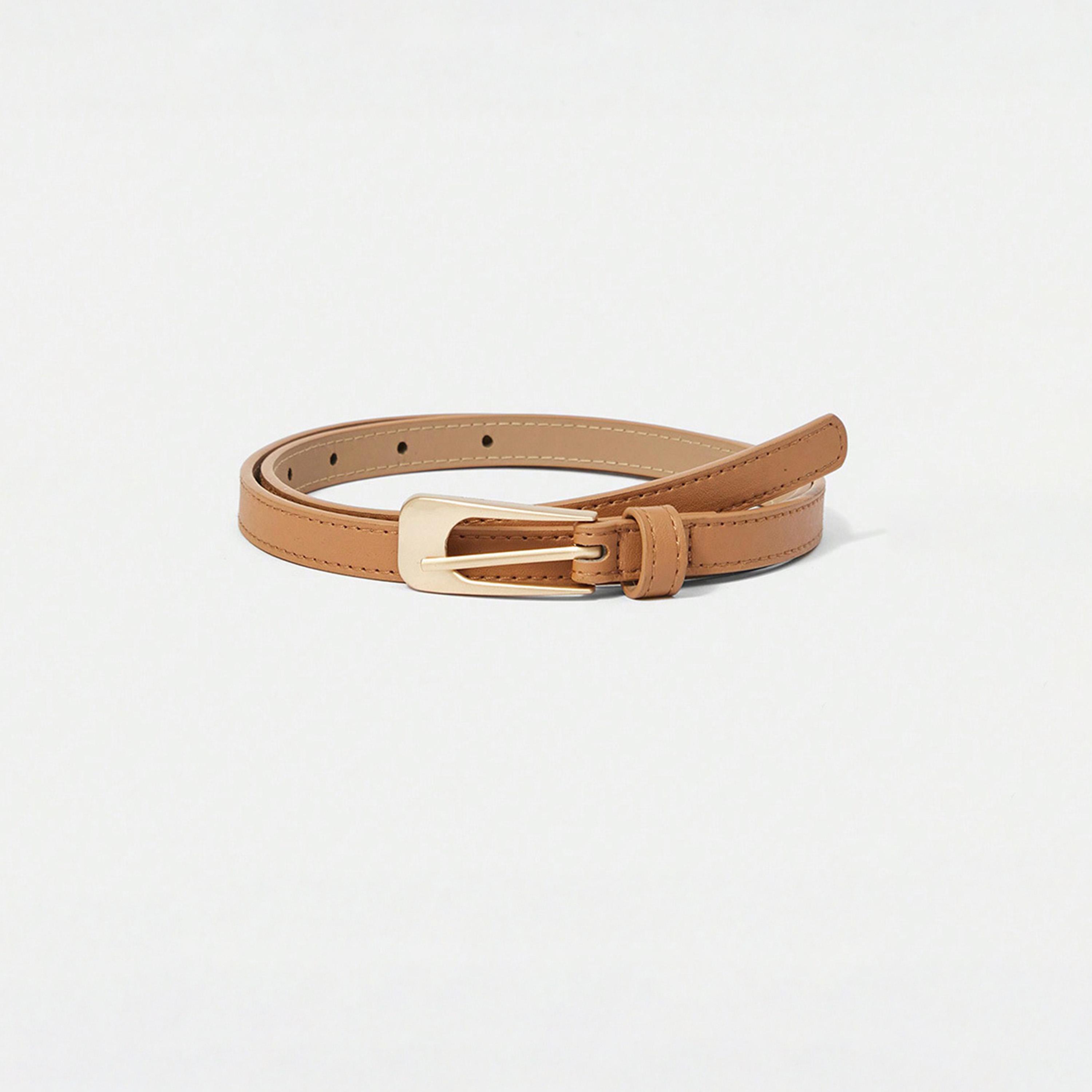 ستايلي - حزام رفيع بتصميم حياكة-women-clothingaccessories-belts-image-2