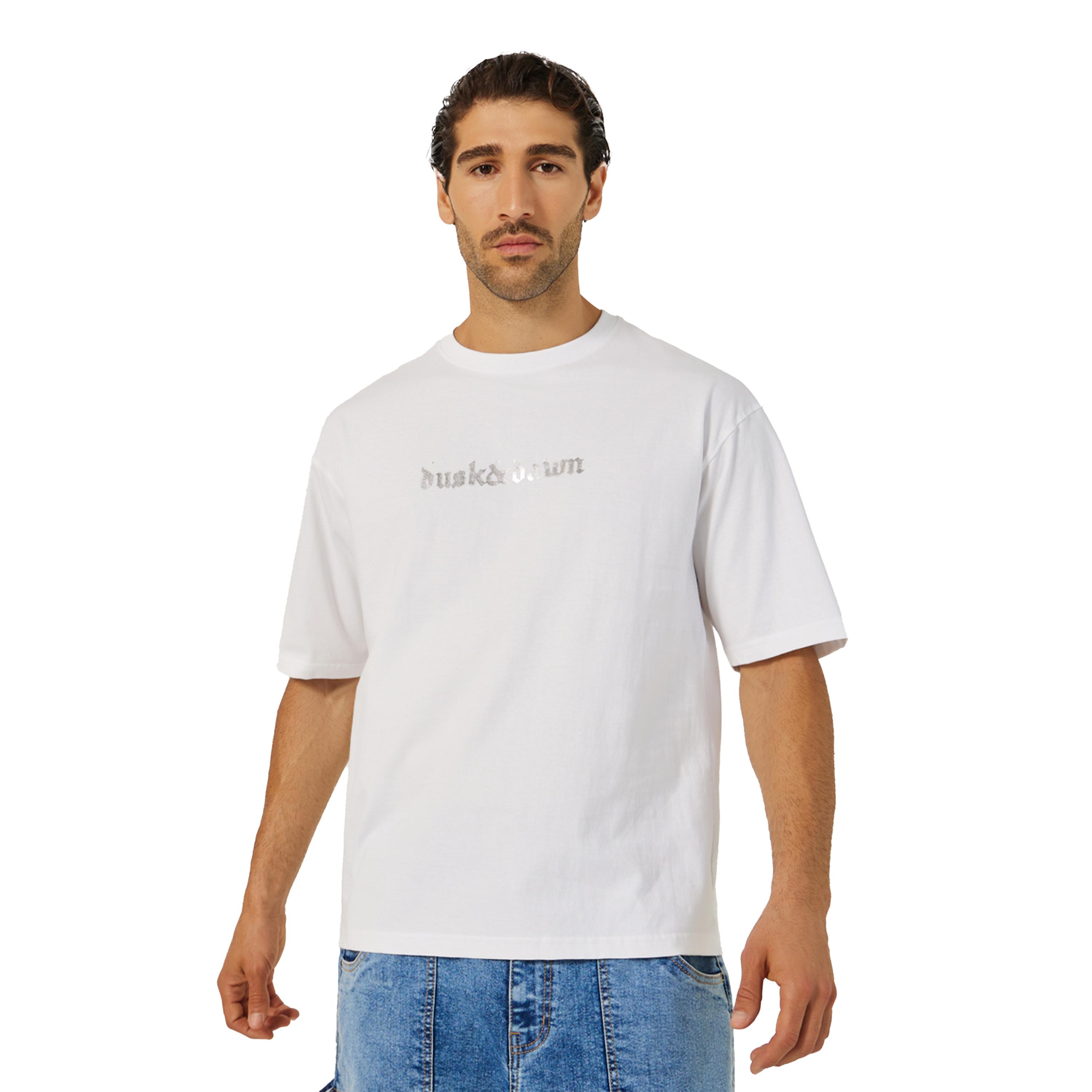 Styli Foil Graphic Print Oversized T-Shirt-men-clothing-tshirtsandpolos-tshirts-image-1