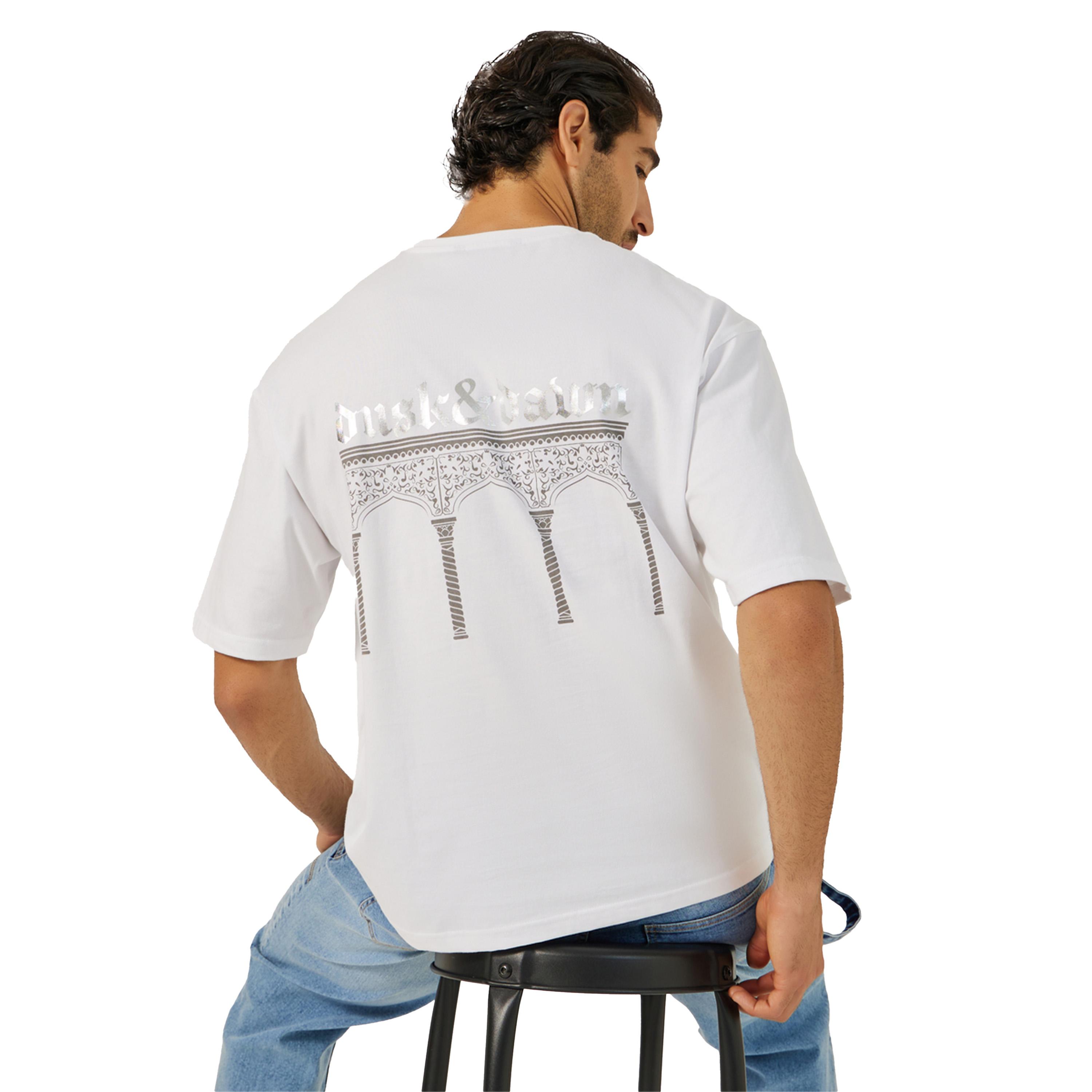 Styli Foil Graphic Print Oversized T-Shirt-men-clothing-tshirtsandpolos-tshirts-image-2