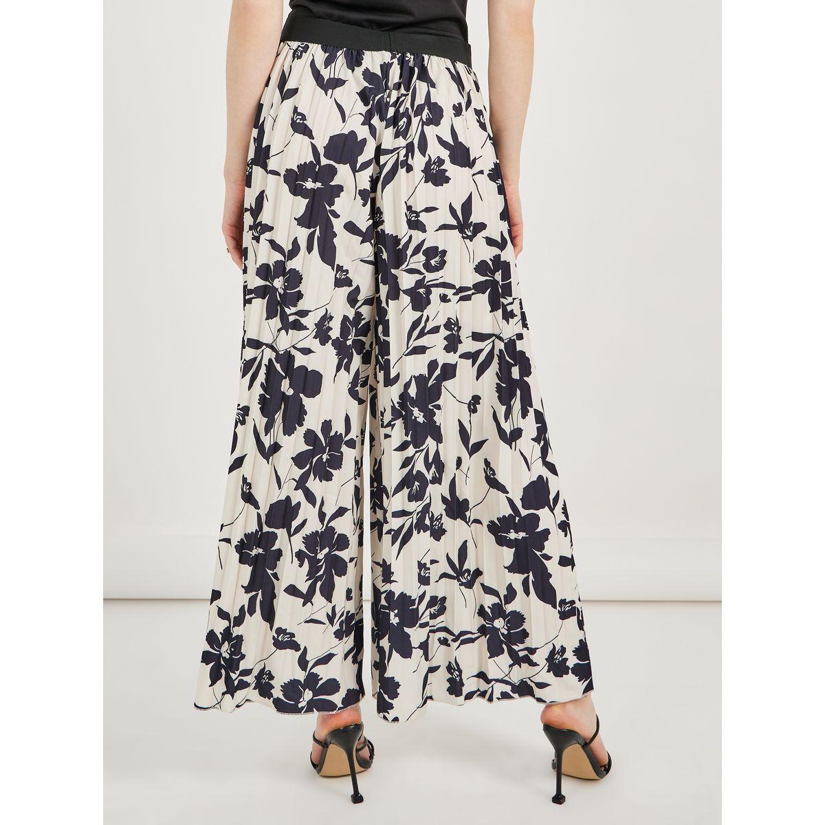 بنطال بأرجل واسعة وطبعة زهور-women-clothing-bottoms-trousers-image-4