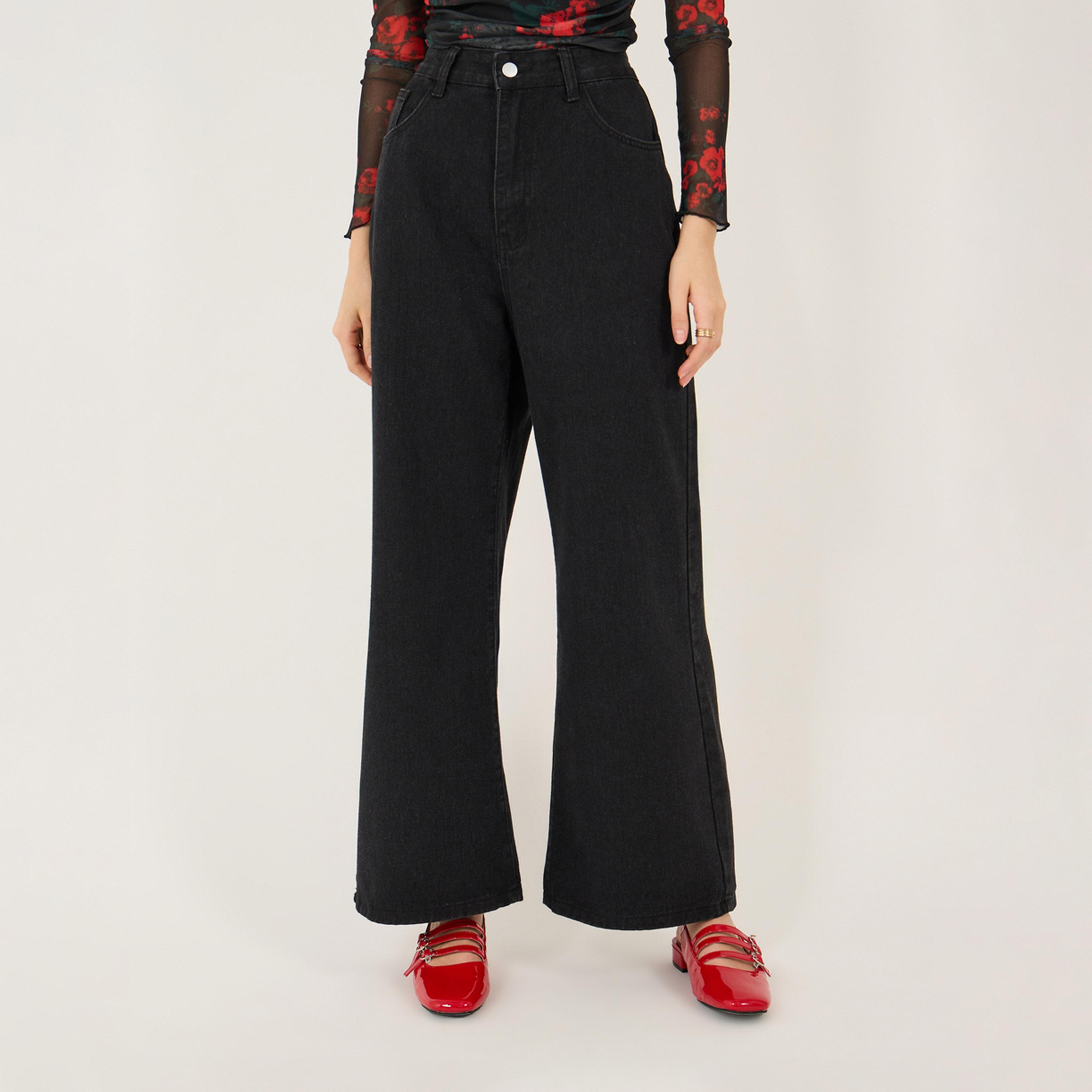 Styli Mid-Rise Wide Leg Jeans-women-clothing-bottoms-jeans-image-2