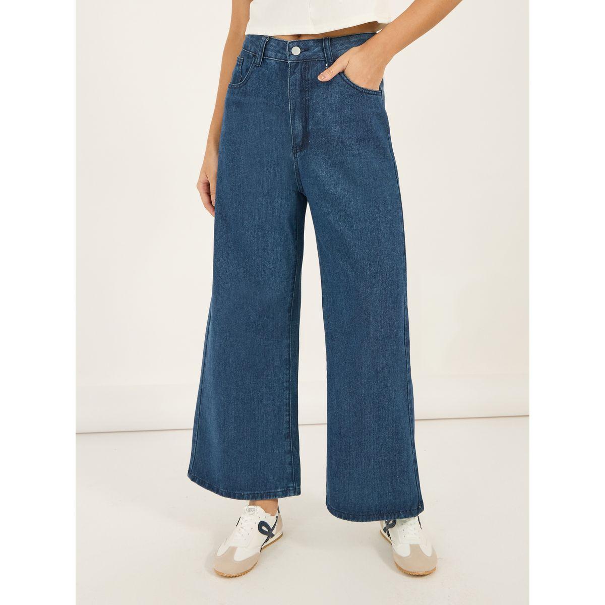 Styli Mid Rise Wide Leg Stretchable Jeans-women-clothing-bottoms-jeans-image-2