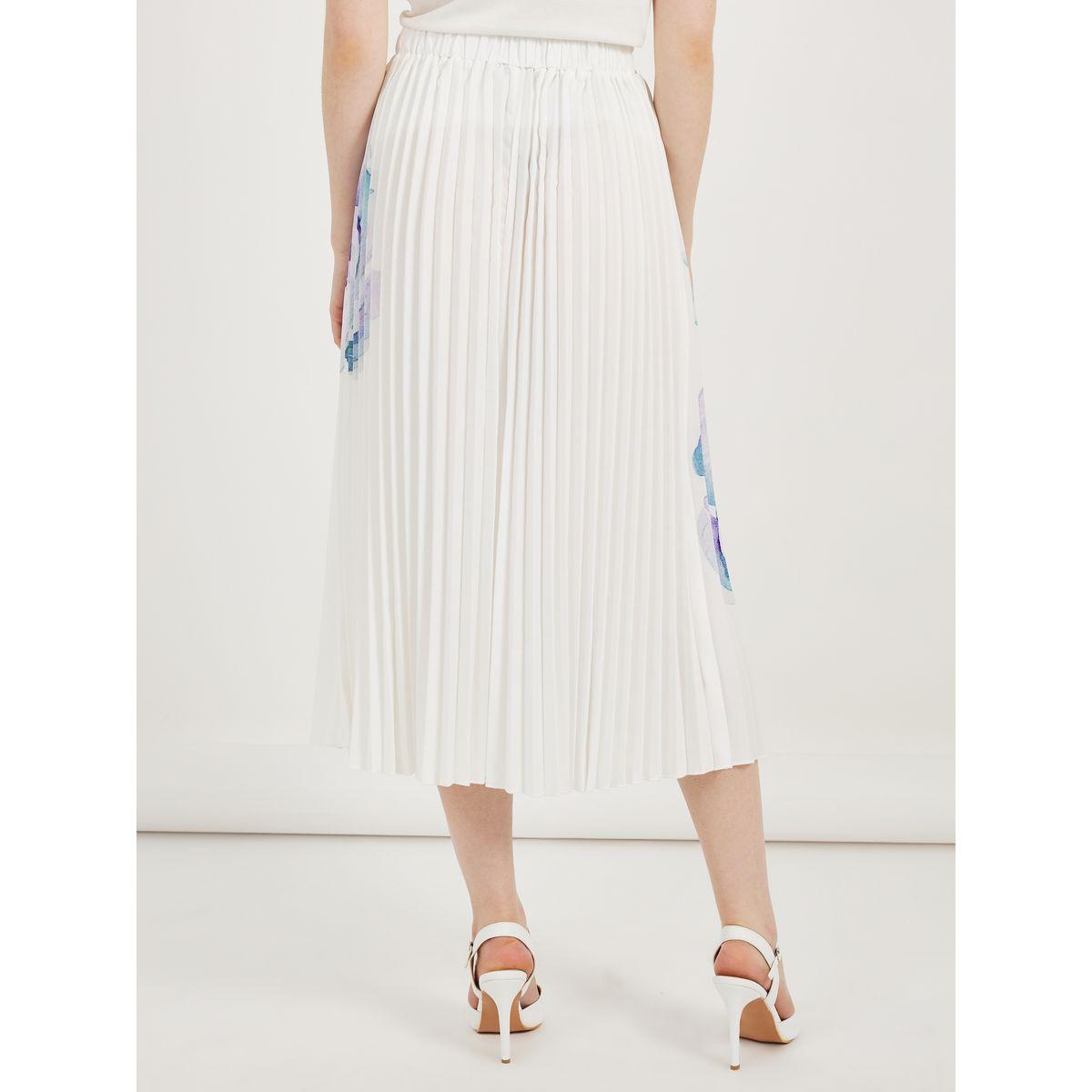 Floral Print Pleated Midi Skirt-women-clothing-bottoms-skirts-image-4