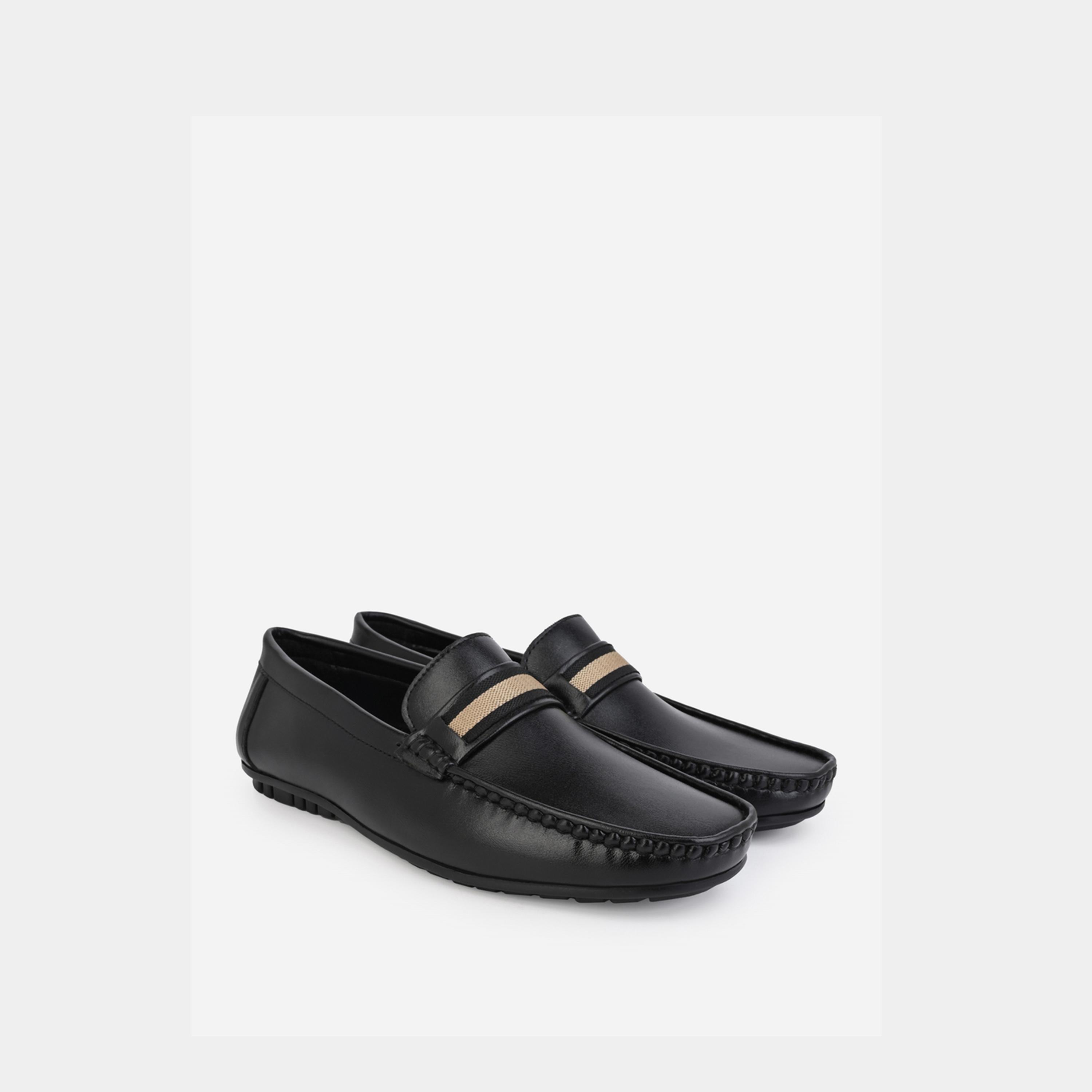 Styli Slip On Square toe Single Band Loafers-men-shoes-loafersandmoccasins-image-2