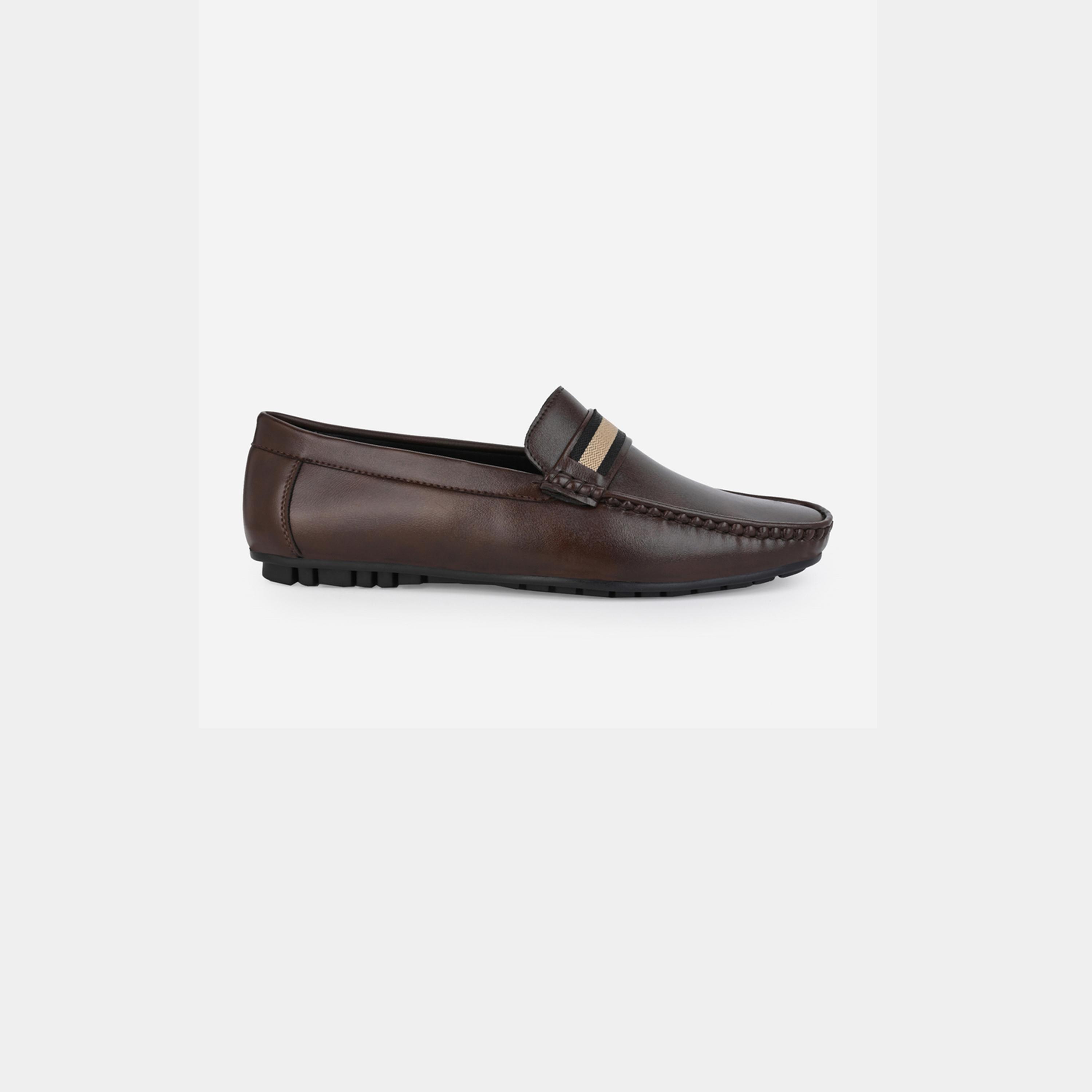 Styli Slip On Square toe Single Band Loafers-men-shoes-loafersandmoccasins-image-3