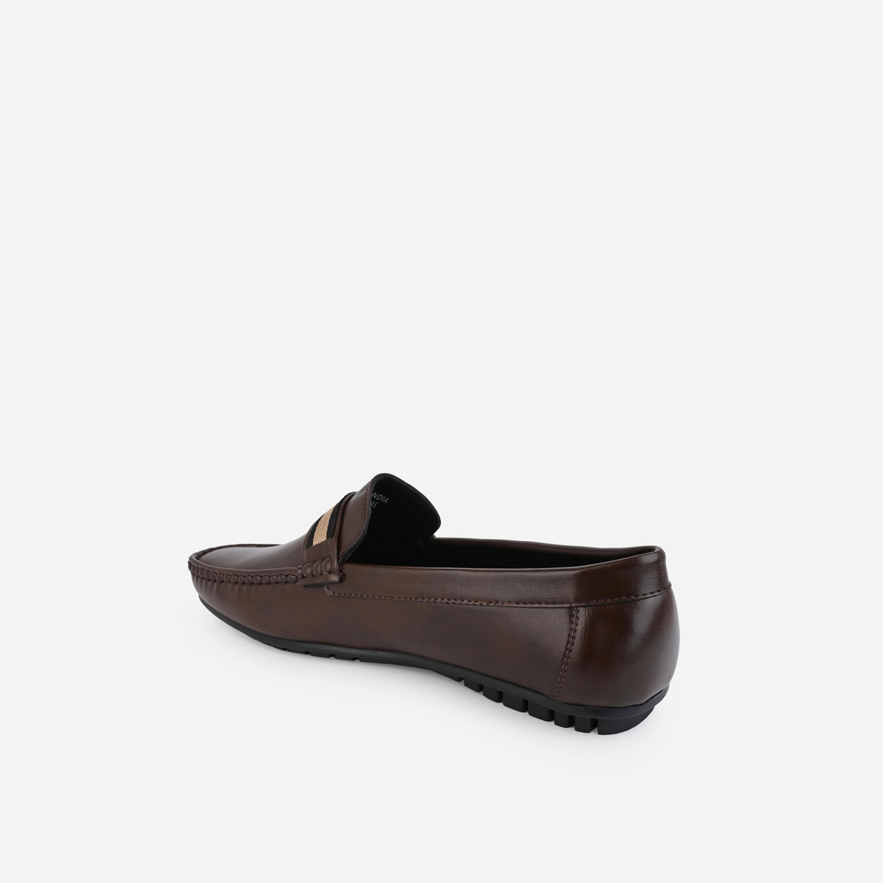 Styli Slip On Square toe Single Band Loafers-men-shoes-loafersandmoccasins-image-5