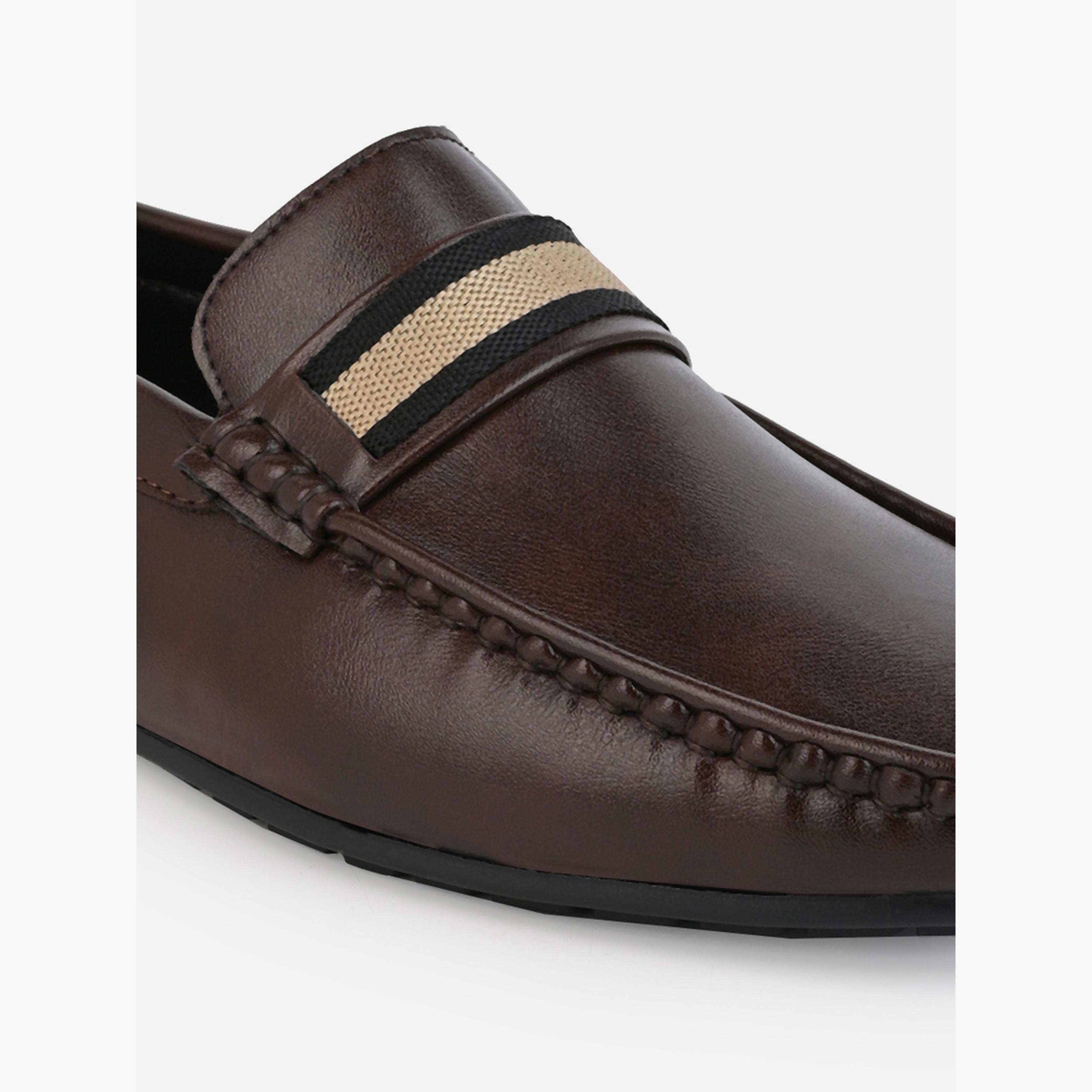 Styli Slip On Square toe Single Band Loafers-men-shoes-loafersandmoccasins-image-6