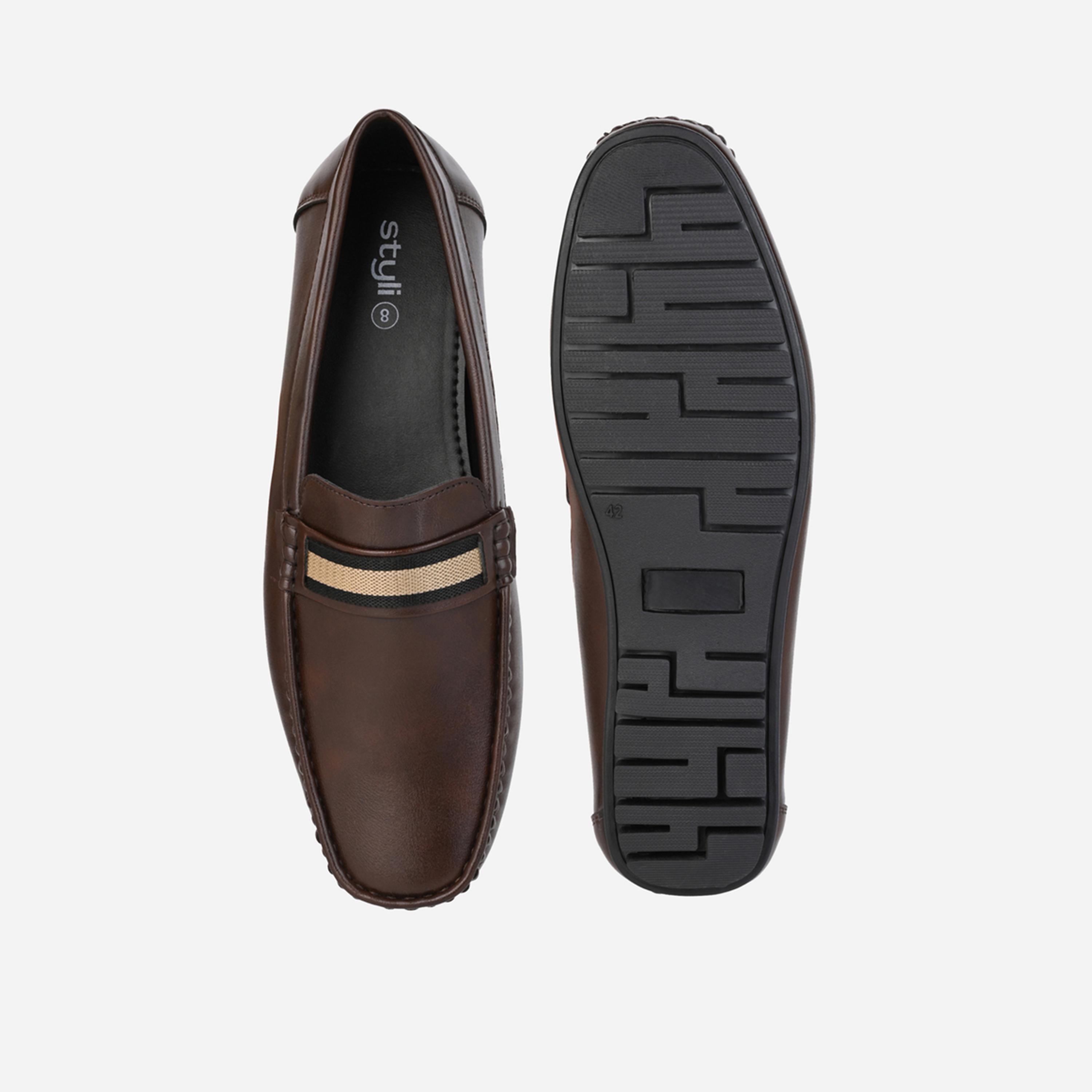 Styli Slip On Square toe Single Band Loafers-men-shoes-loafersandmoccasins-image-7