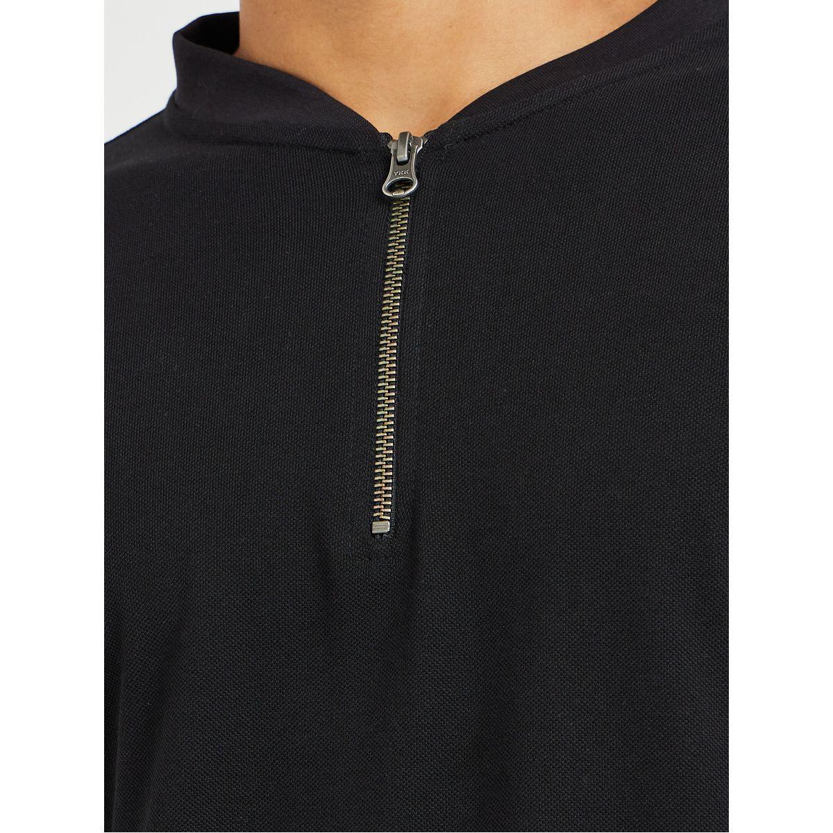 Styli Half Zipped Regular Fit Polo T-Shirt-men-clothing-tshirtsandpolos-polos-image-4