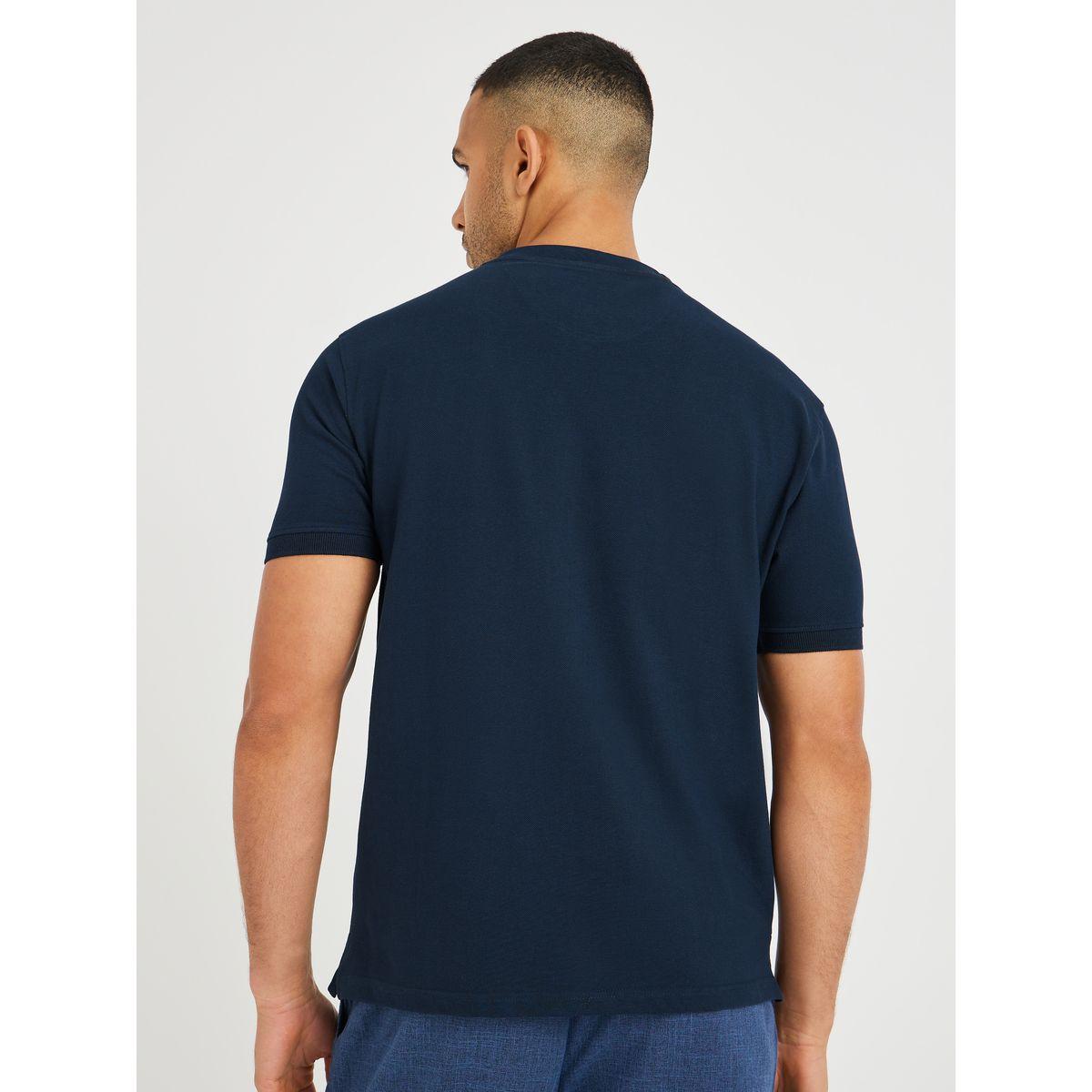 Styli Half Zipped Regular Fit Polo T-Shirt-men-clothing-tshirtsandpolos-polos-image-4