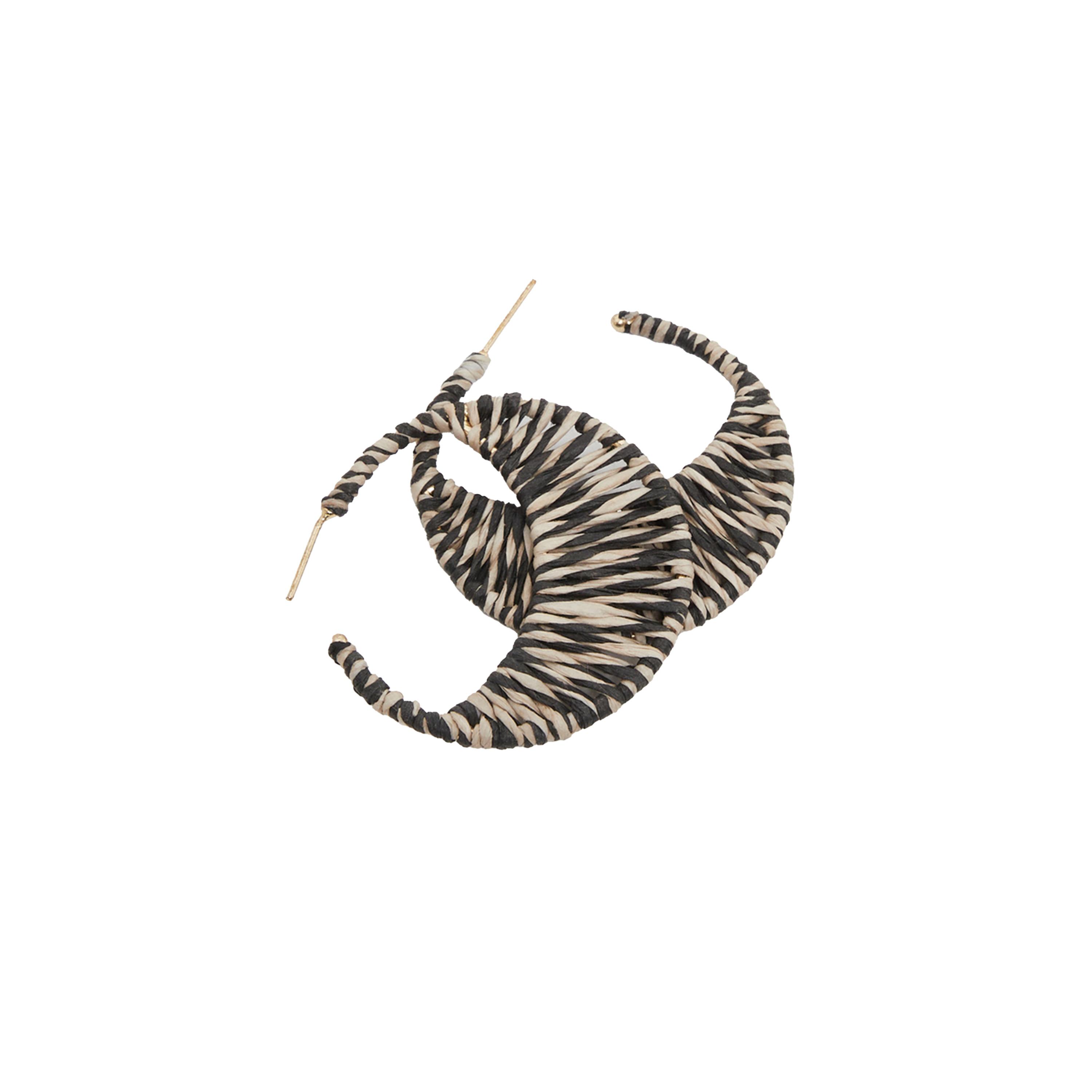 ستايلي -  أقراط دائرية منقوشة-women-watchesandjewellery-jewellery-earrings-image-4
