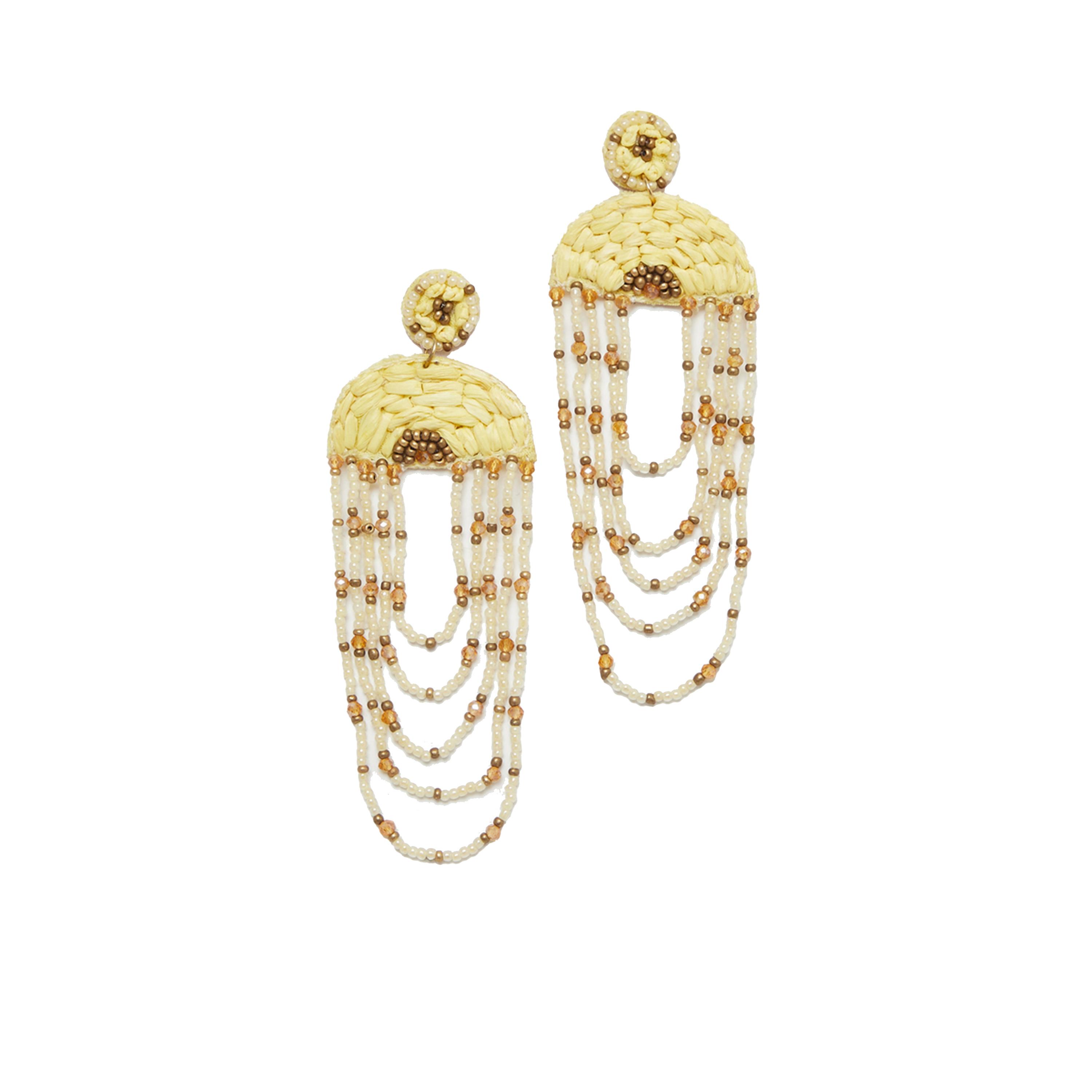 Styli Boho Beaded Earrings-women-watchesandjewellery-jewellery-earrings-image-1