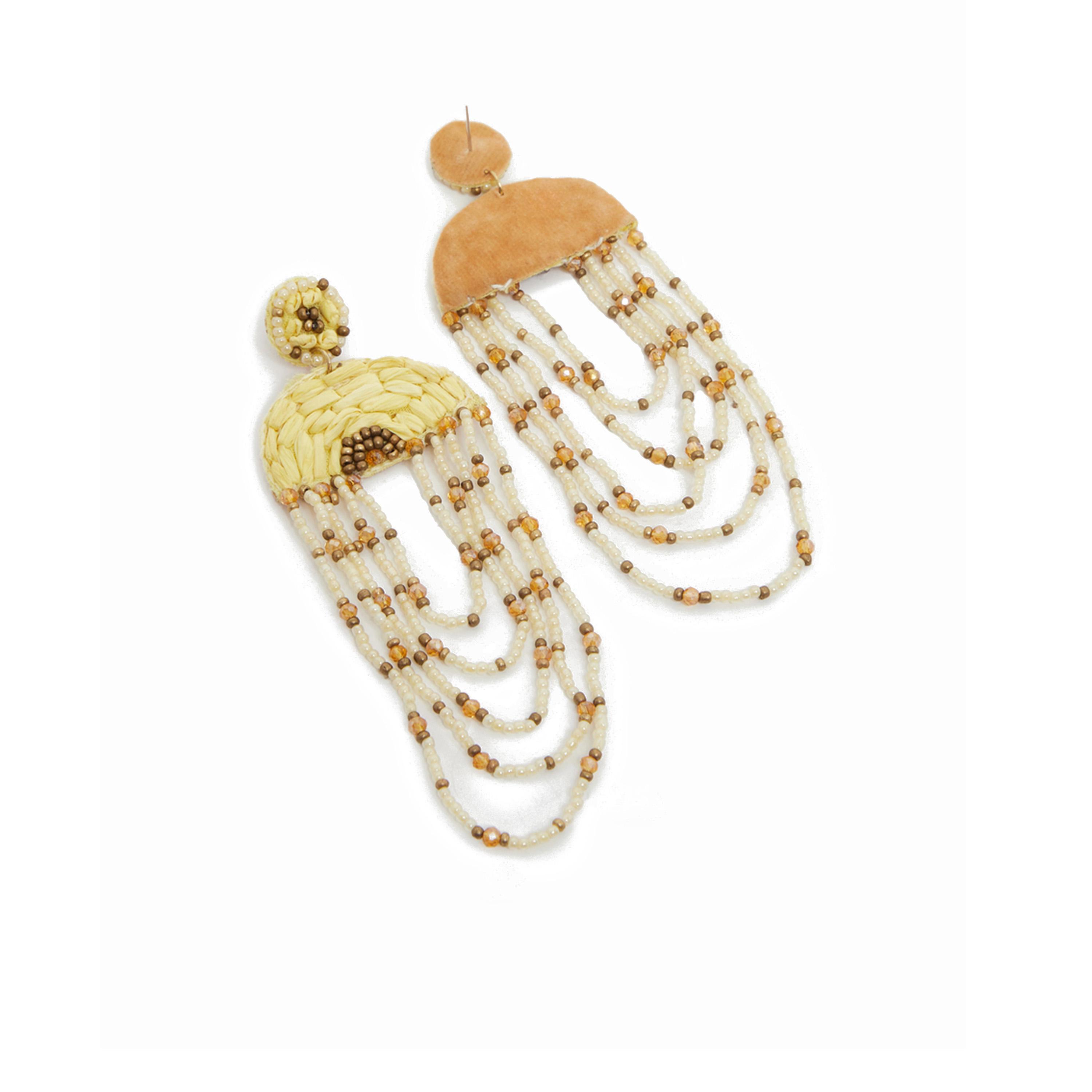 Styli Boho Beaded Earrings-women-watchesandjewellery-jewellery-earrings-image-3