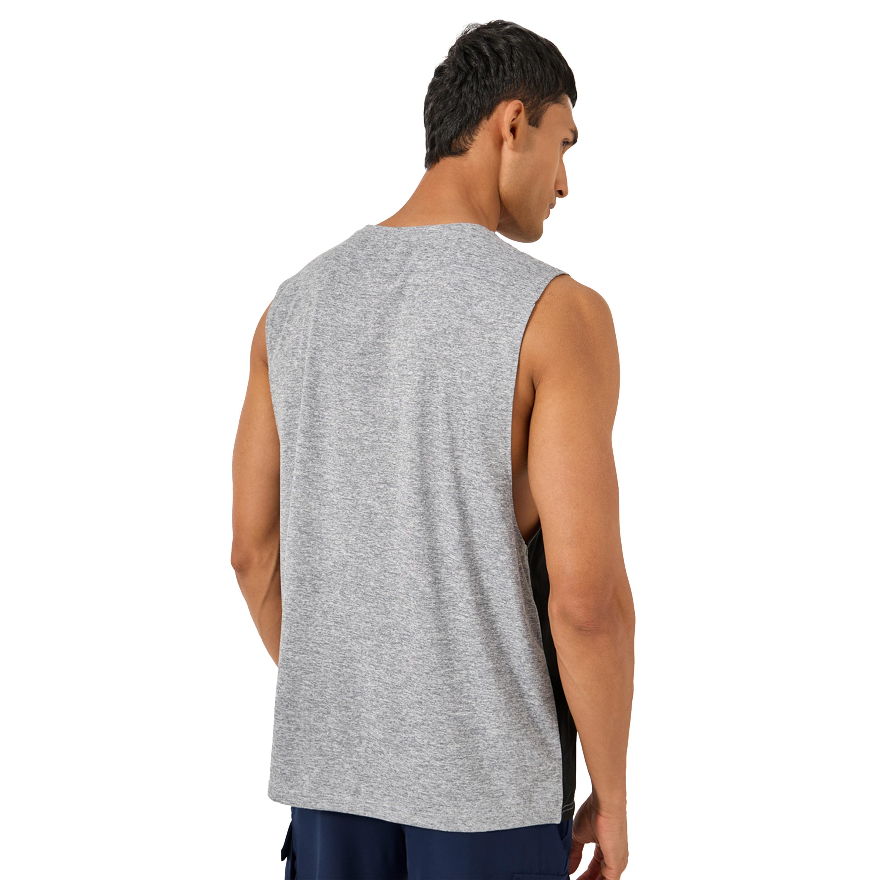 Styli Slogan Print Color Block Sleeveless Tank-men-clothing-sportswearandactivewear-tshirtsandpolos-image-4