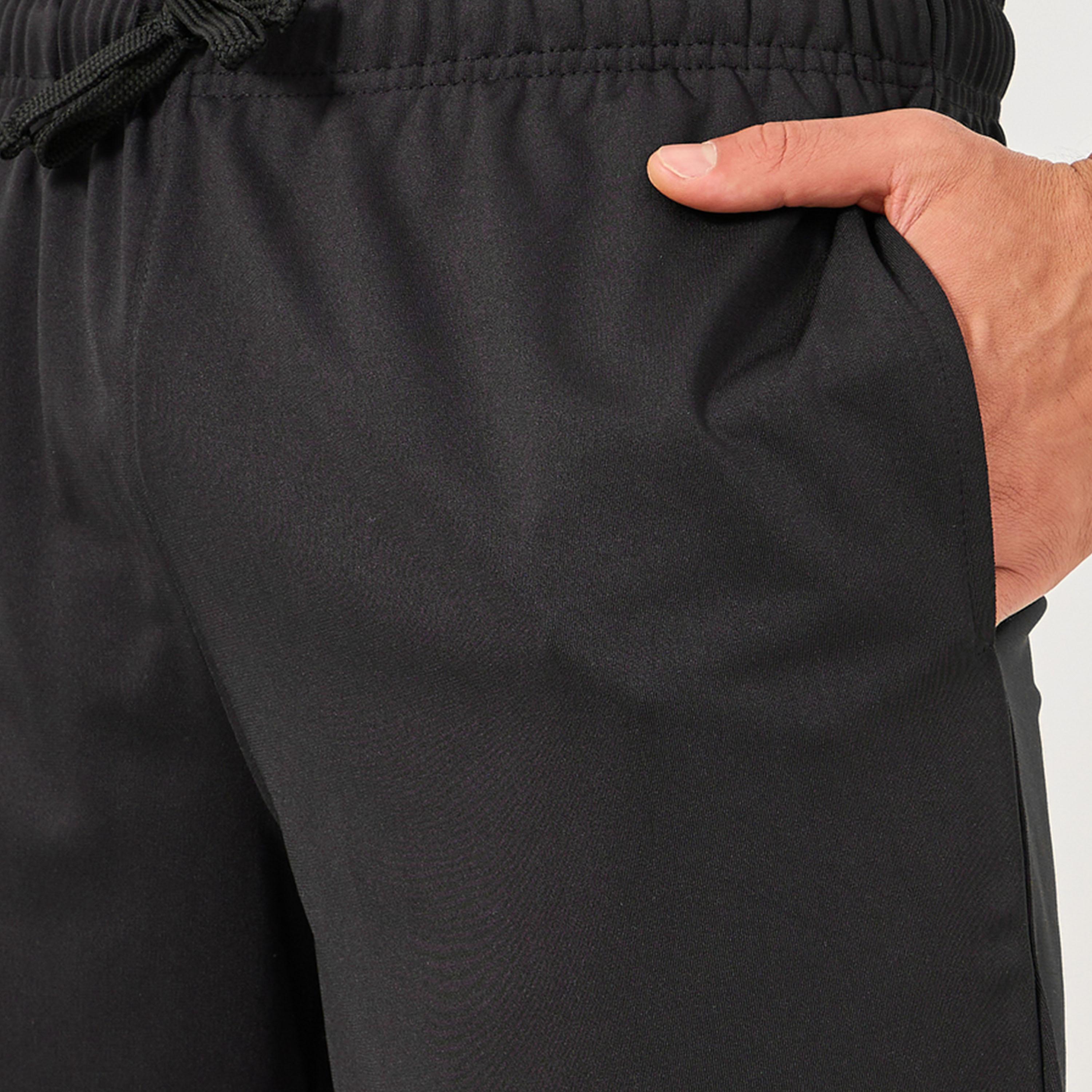 Styli Slogan Print Regular Fit Training Shorts-men-clothing-sportswearandactivewear-bottoms-shorts-image-3
