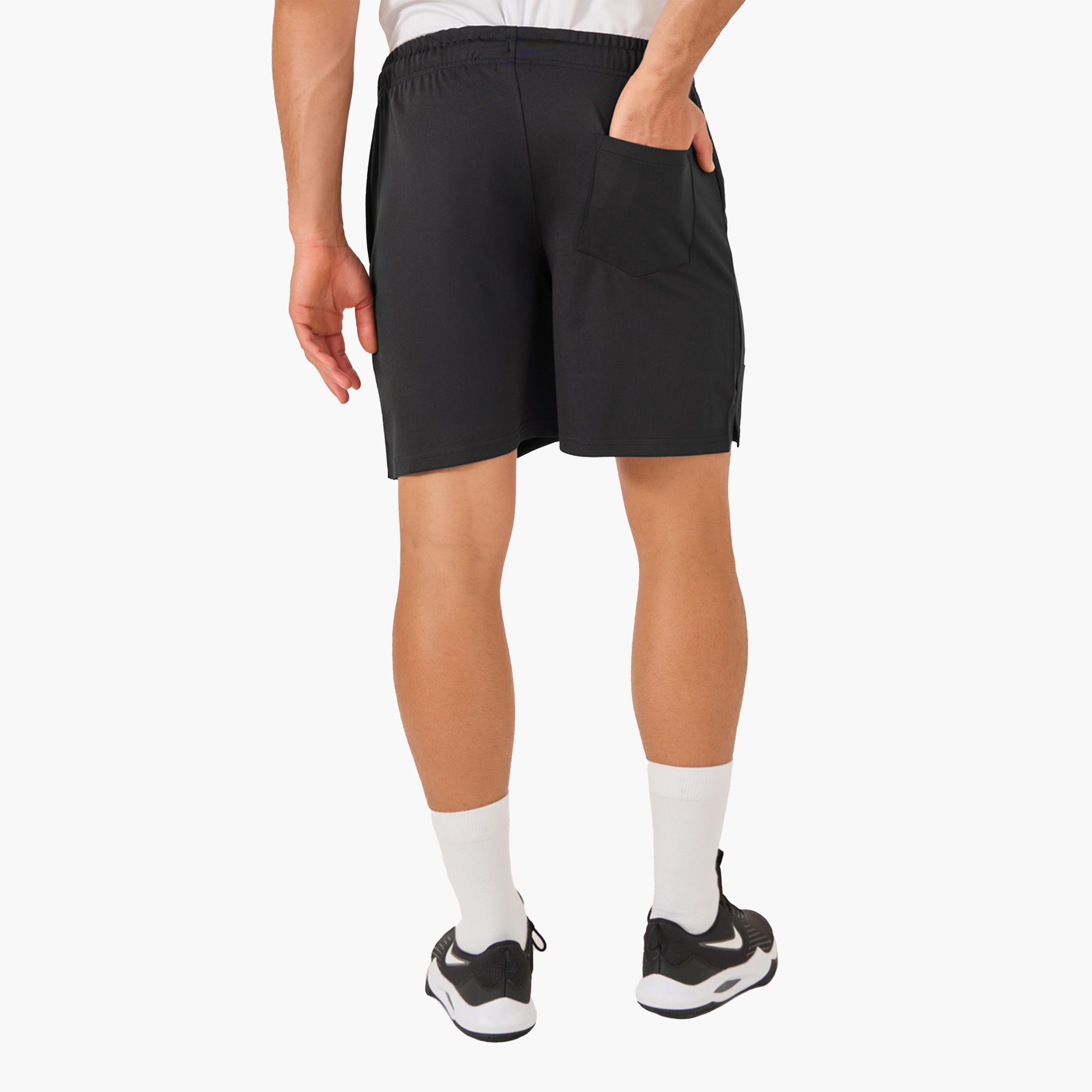 Styli Slogan Print Regular Fit Training Shorts-men-clothing-sportswearandactivewear-bottoms-shorts-image-4